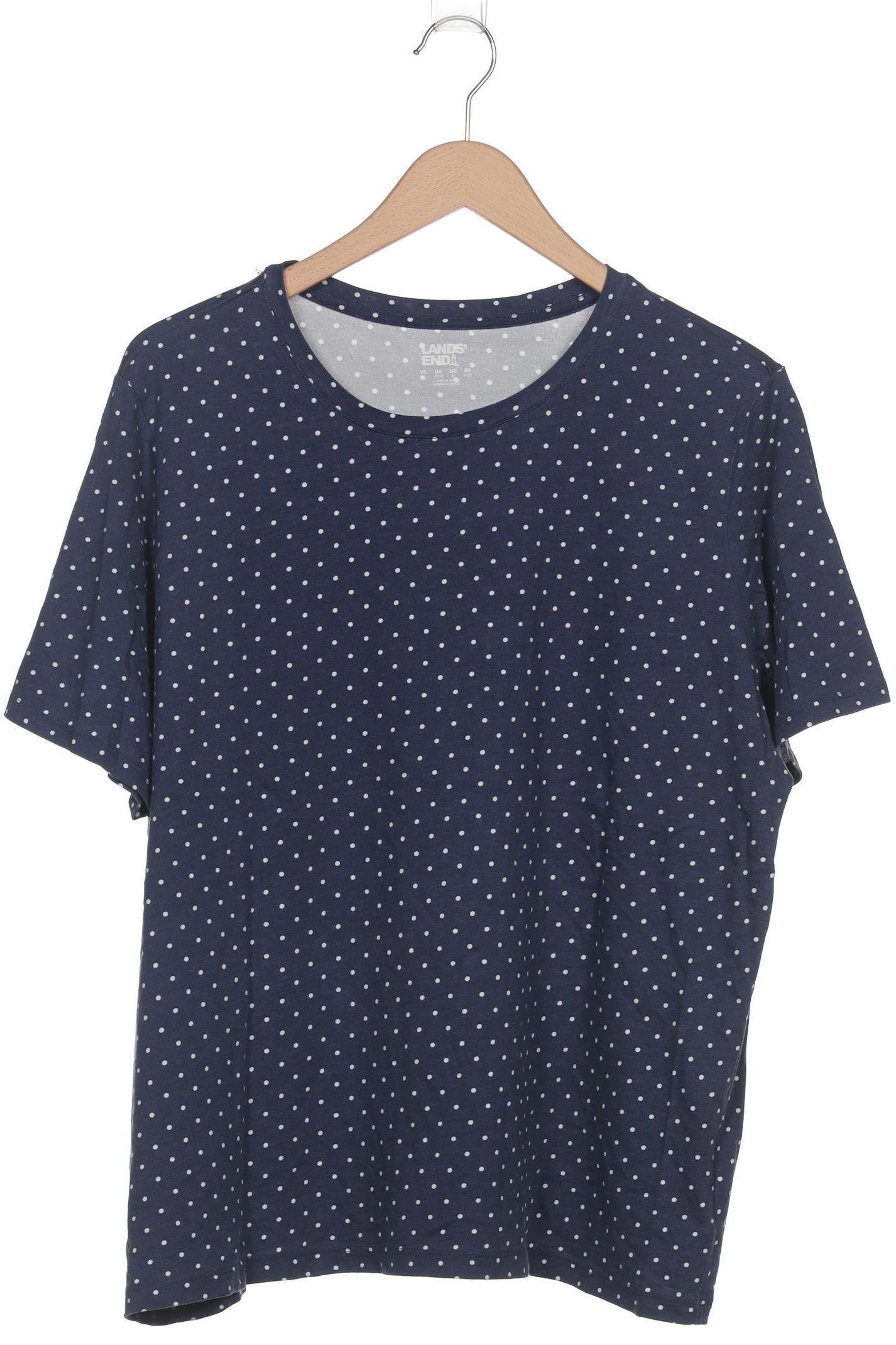 

Lands End Damen T-Shirt, marineblau, Gr. 50