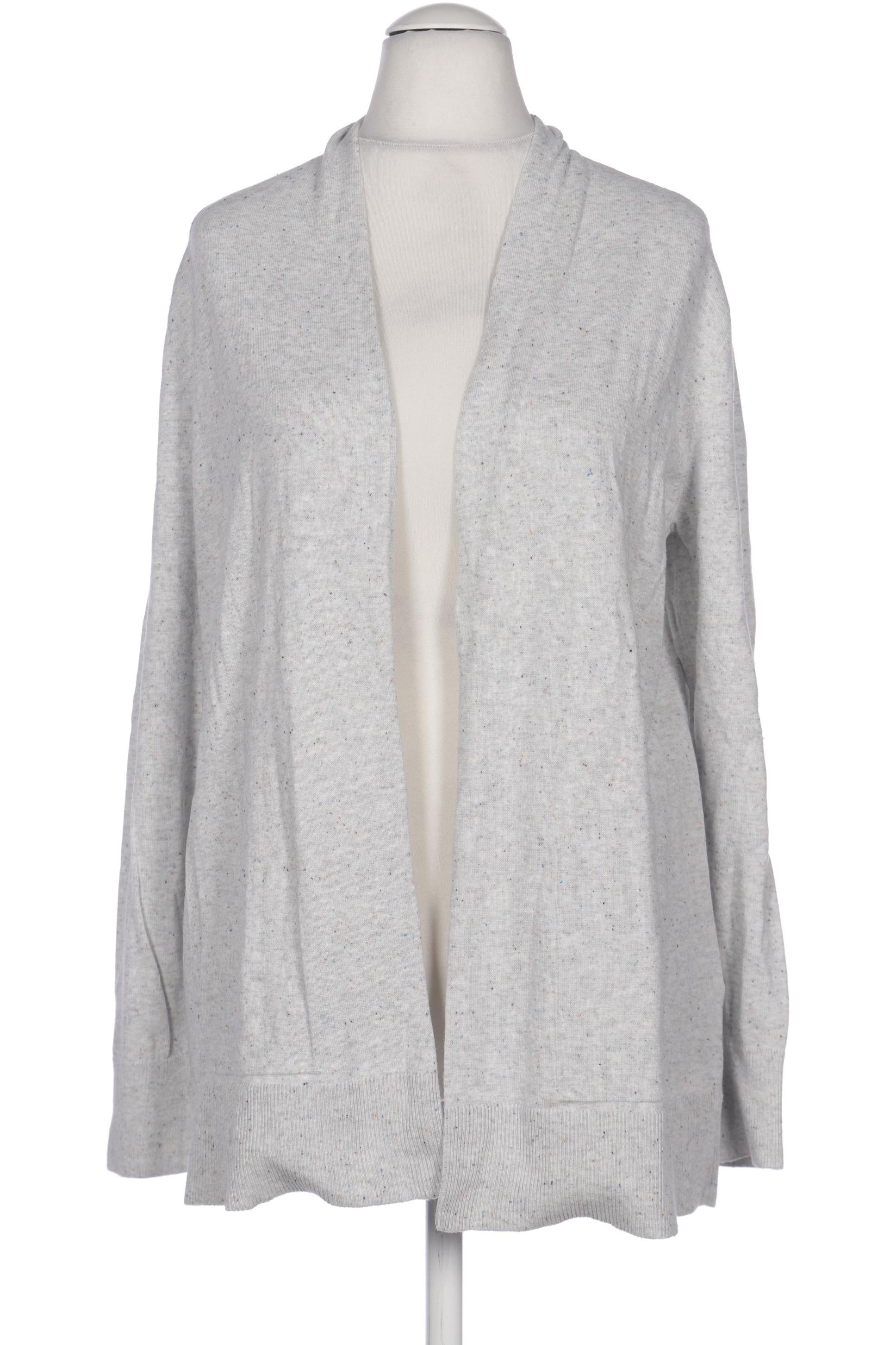 

Lands End Damen Strickjacke, grau, Gr. 38