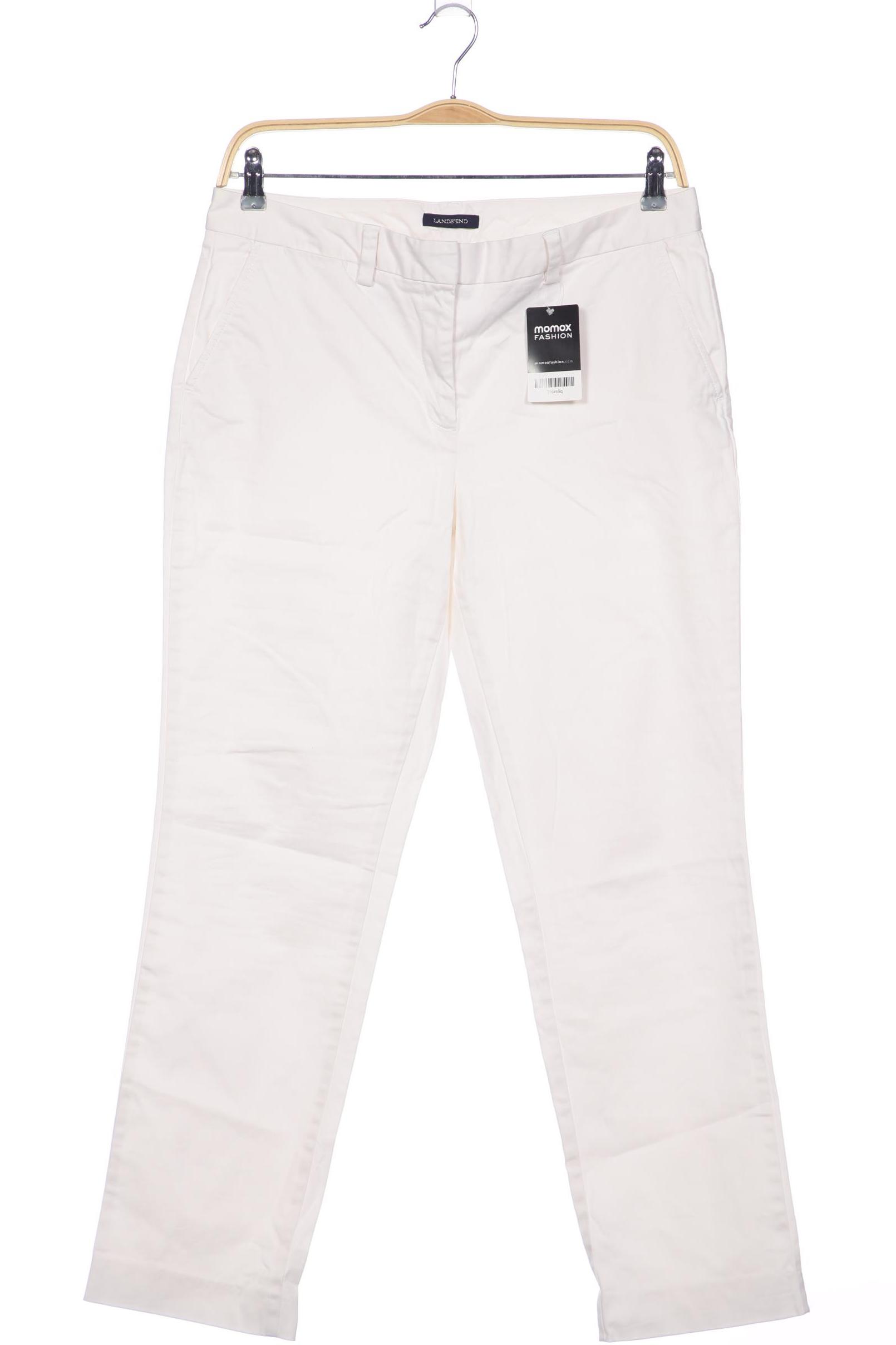 

Lands End Damen Stoffhose, cremeweiß, Gr. 42