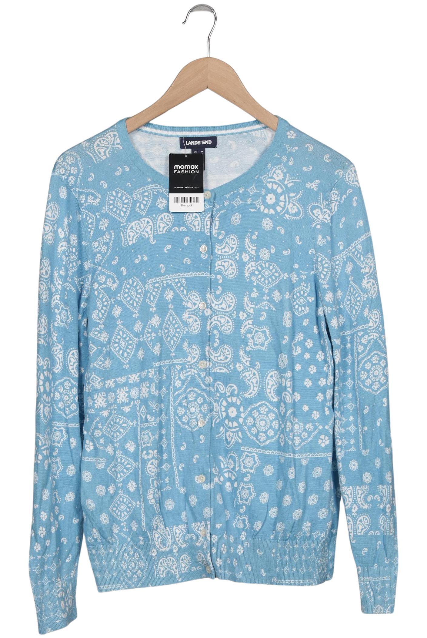 

Lands End Damen Strickjacke, hellblau, Gr. 38