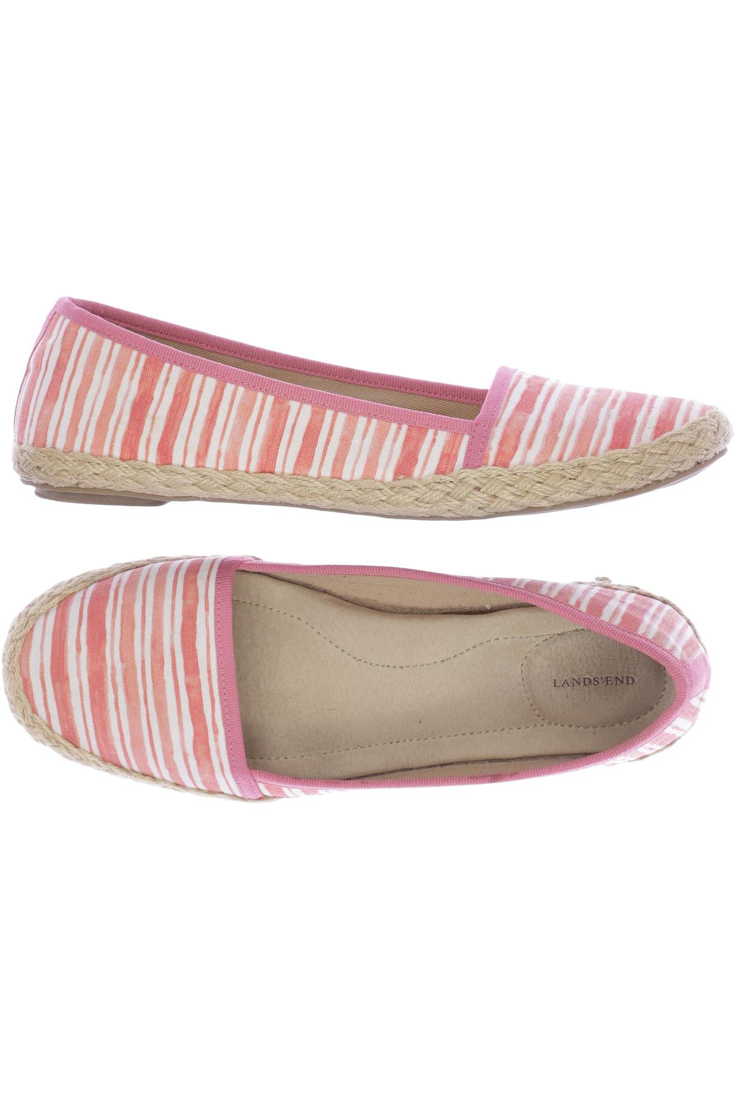 

Lands End Damen Ballerinas, pink, Gr. 38