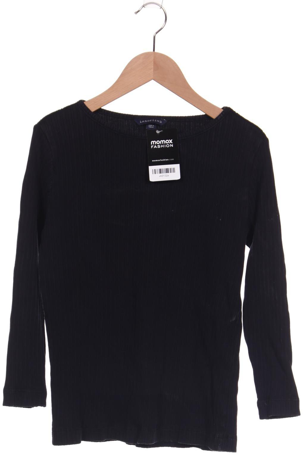 

Lands End Damen Langarmshirt, schwarz, Gr. 36