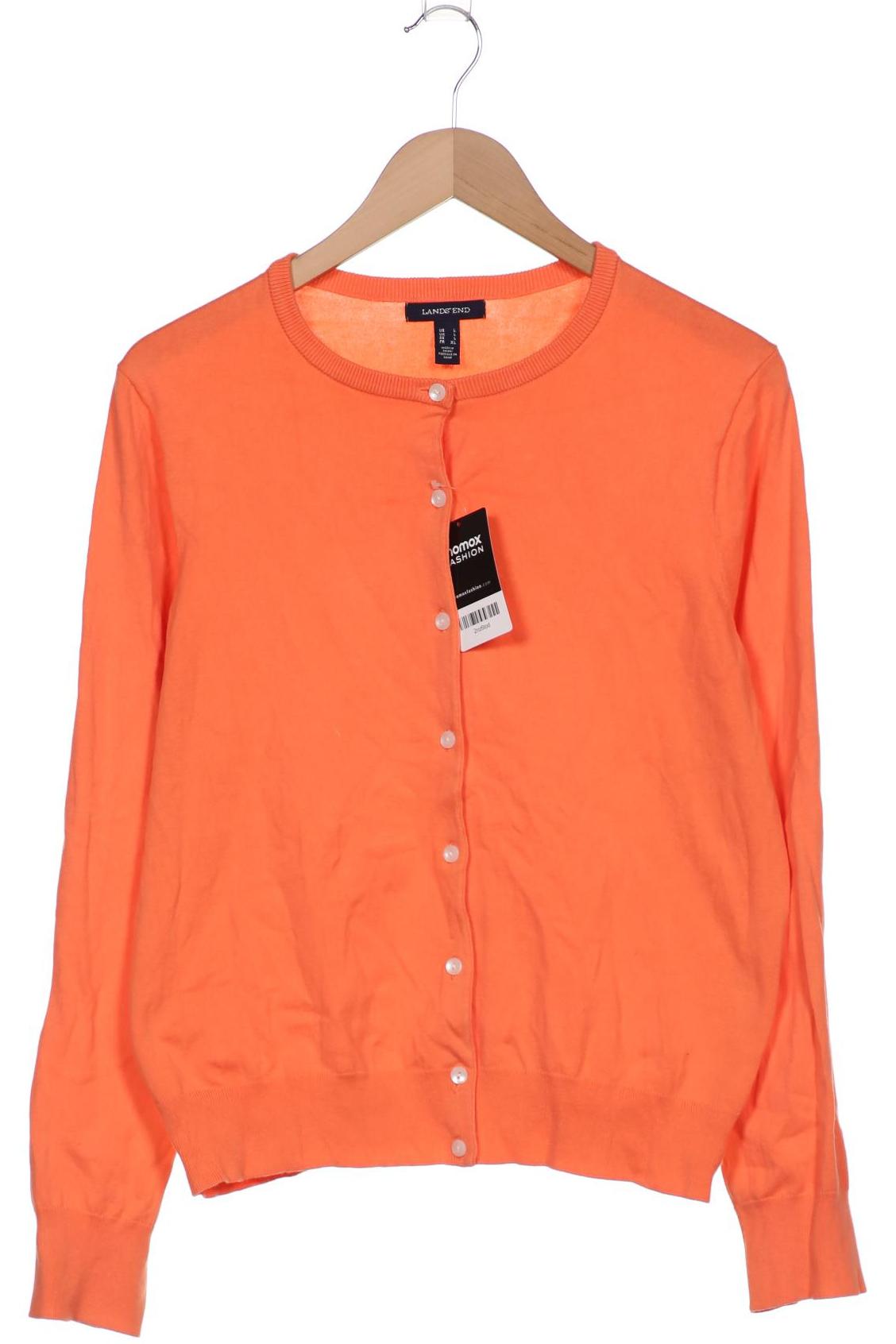 

Lands´End Damen Strickjacke, orange