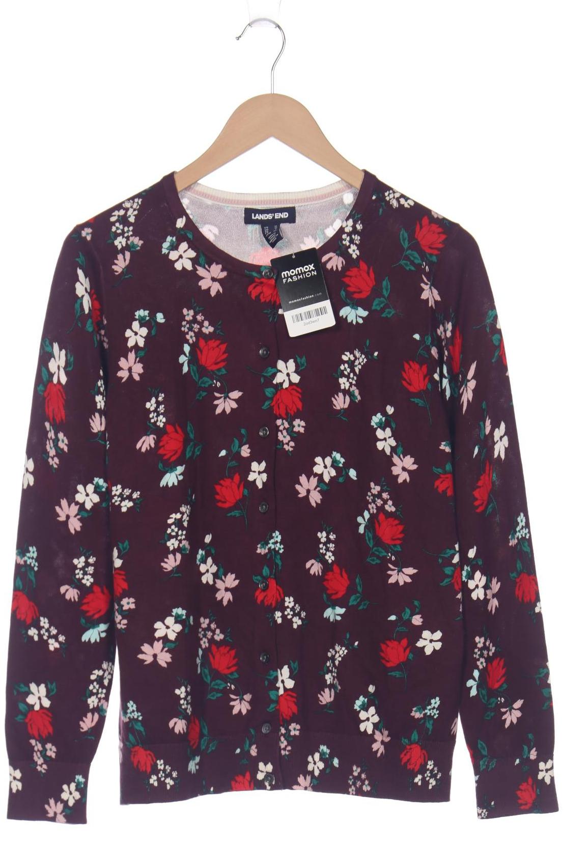 

Lands End Damen Strickjacke, bordeaux, Gr. 38
