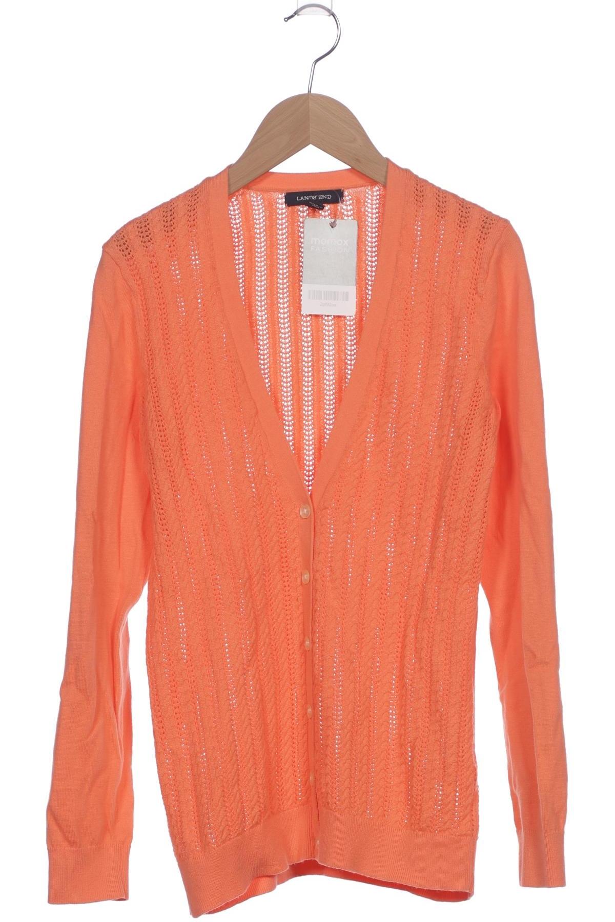 

Lands End Damen Strickjacke, orange, Gr. 34