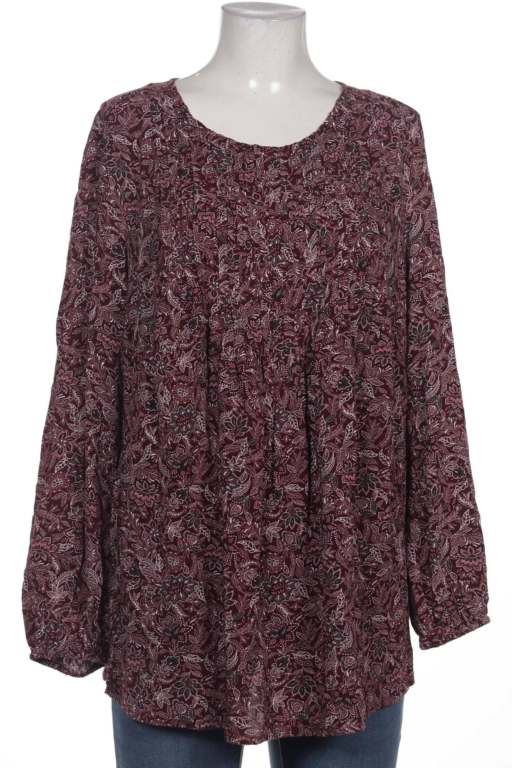 

Lands End Damen Bluse, bordeaux, Gr. 42