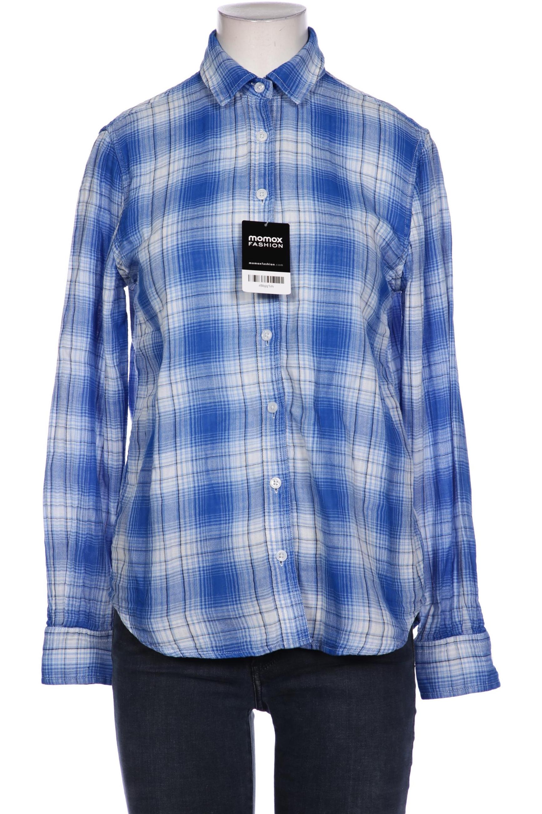 

Lands End Damen Bluse, blau, Gr. 34