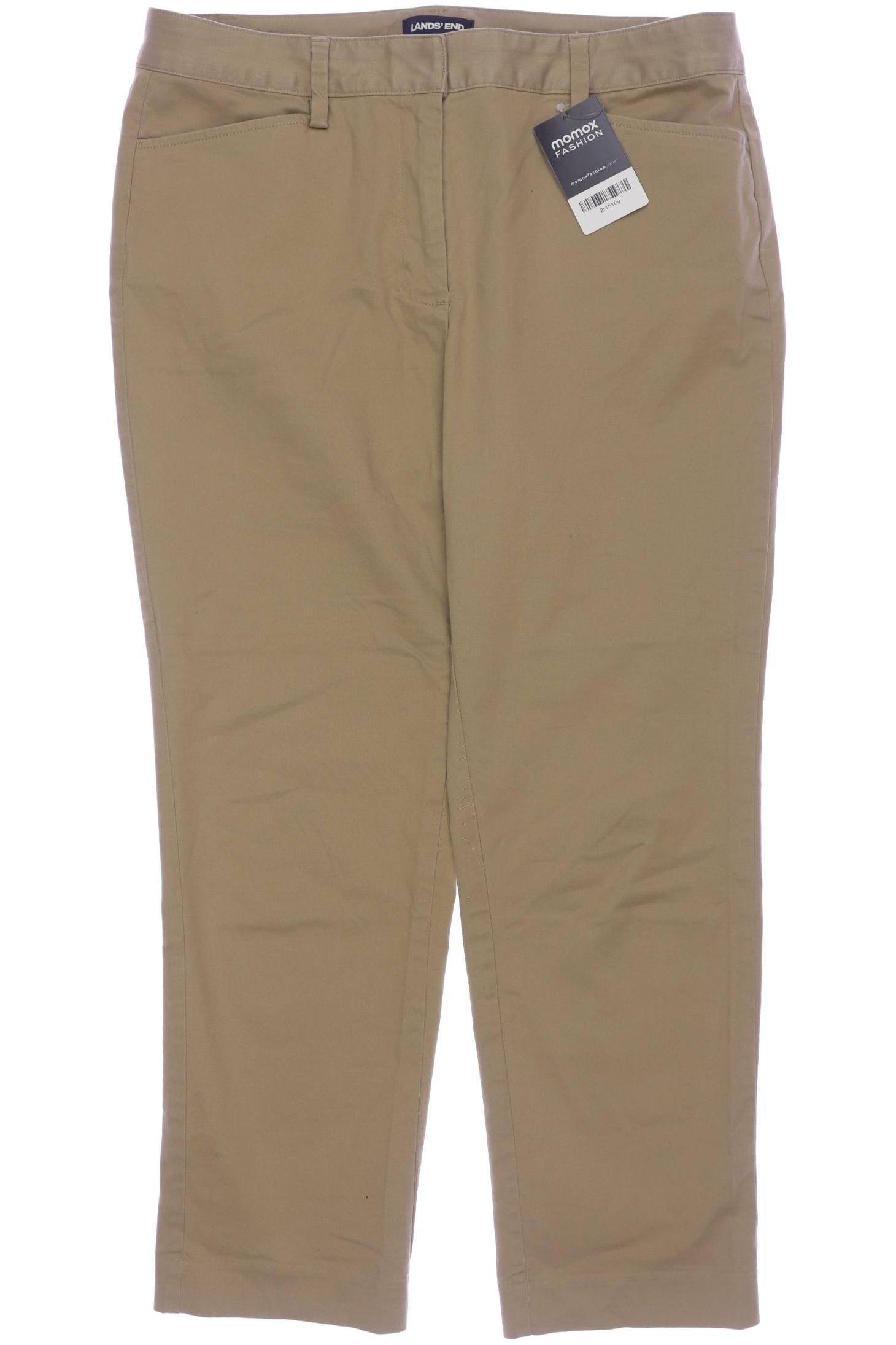 Thumbnail - Lands End Damen Stoffhose, beige, Gr. 40