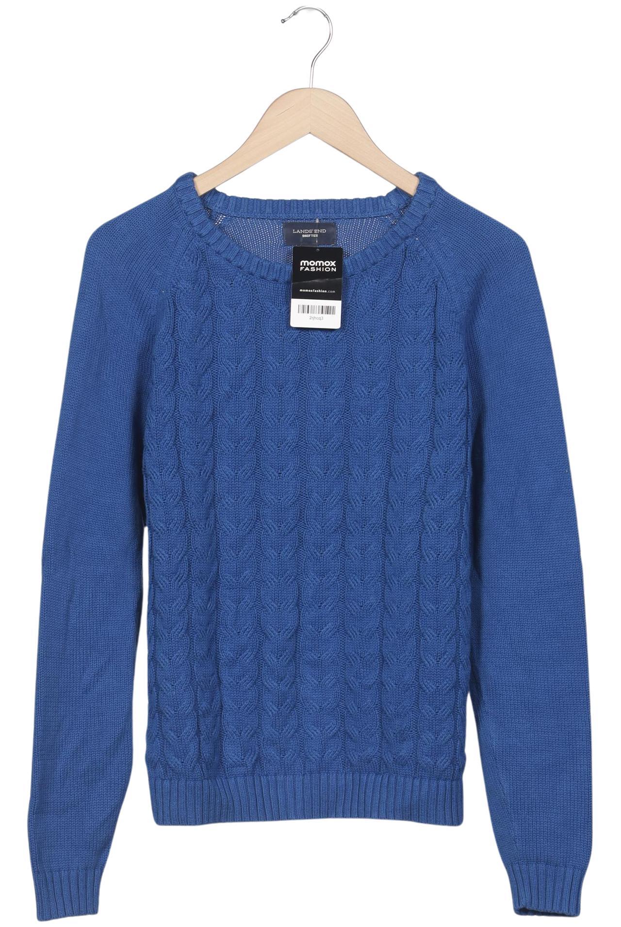 

Lands End Damen Pullover, blau, Gr. 42