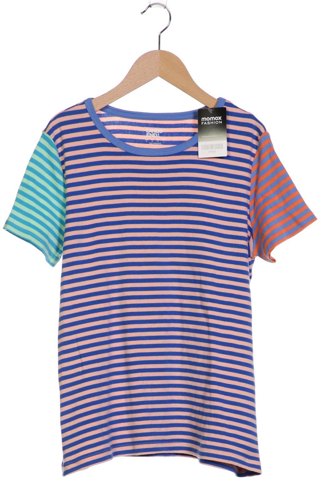 

Lands End Damen T-Shirt, blau, Gr. 38