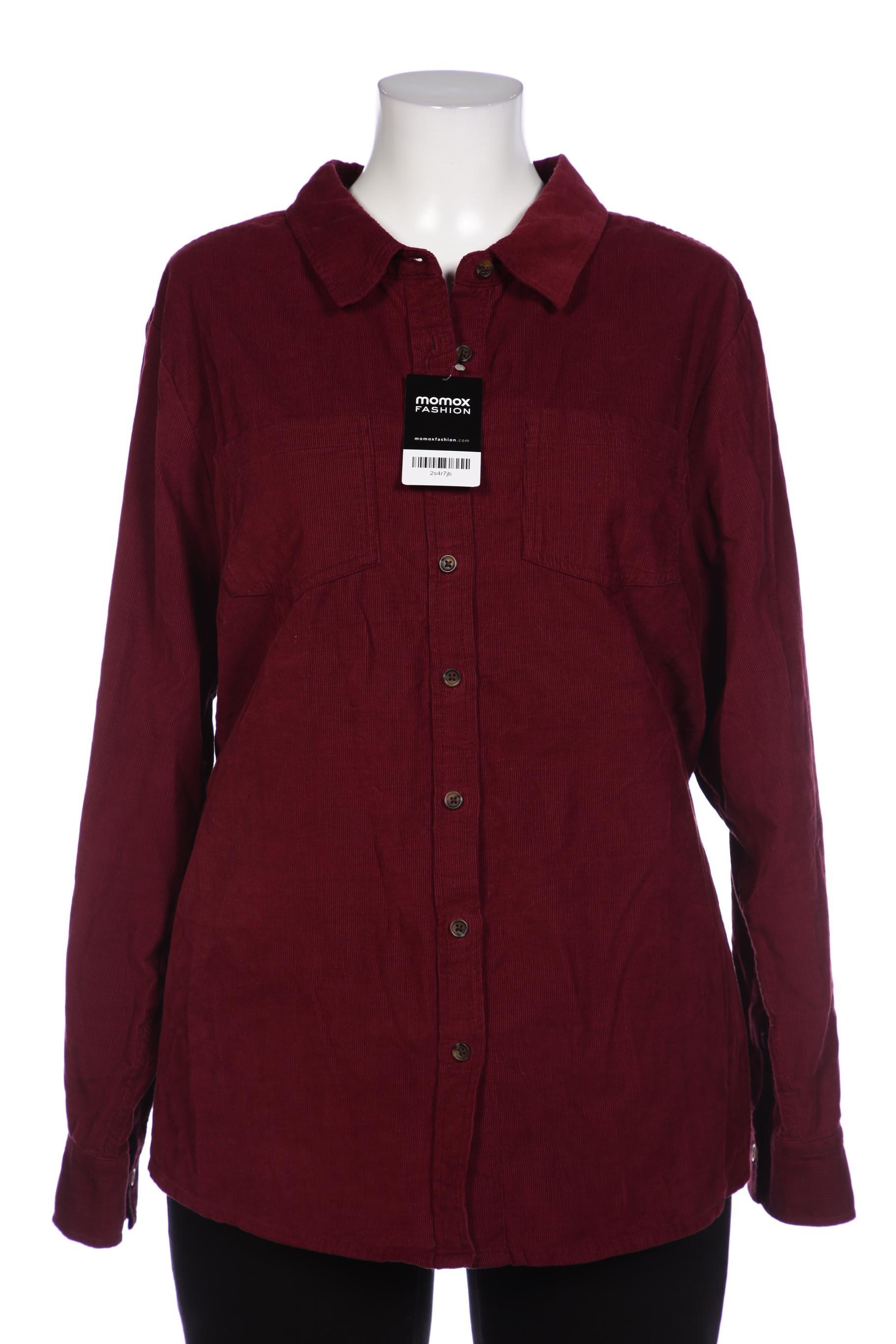 

Lands End Damen Bluse, bordeaux, Gr. 52