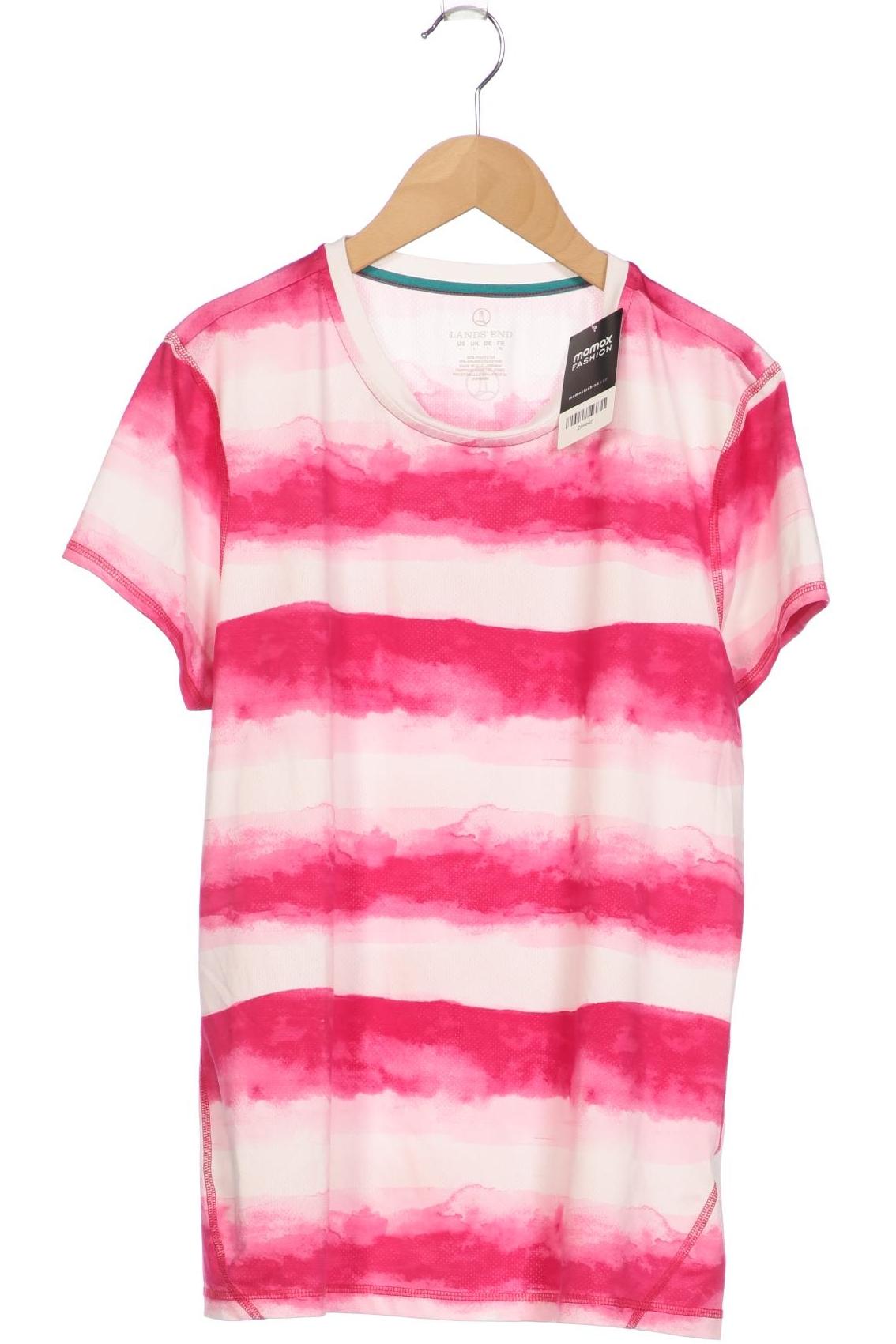 

Lands End Damen T-Shirt, pink, Gr. 42