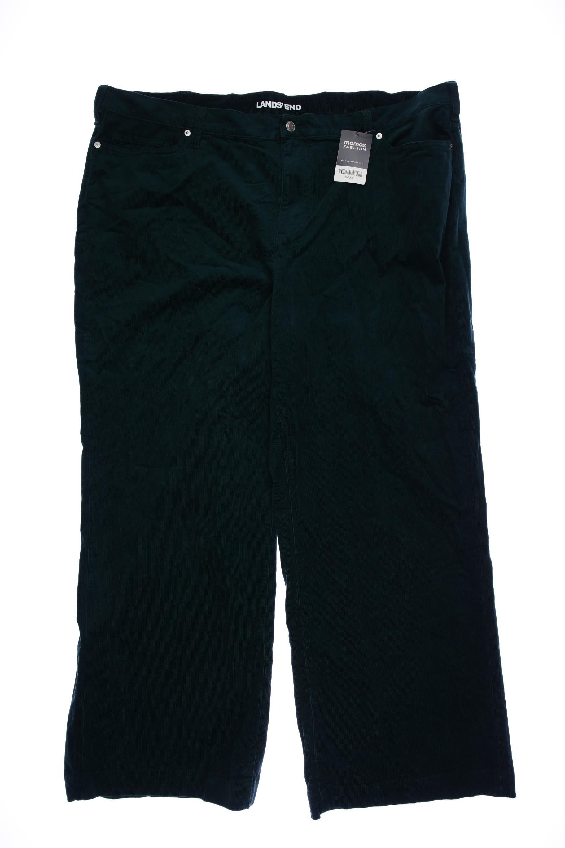 

Lands End Damen Stoffhose, grün, Gr. 56