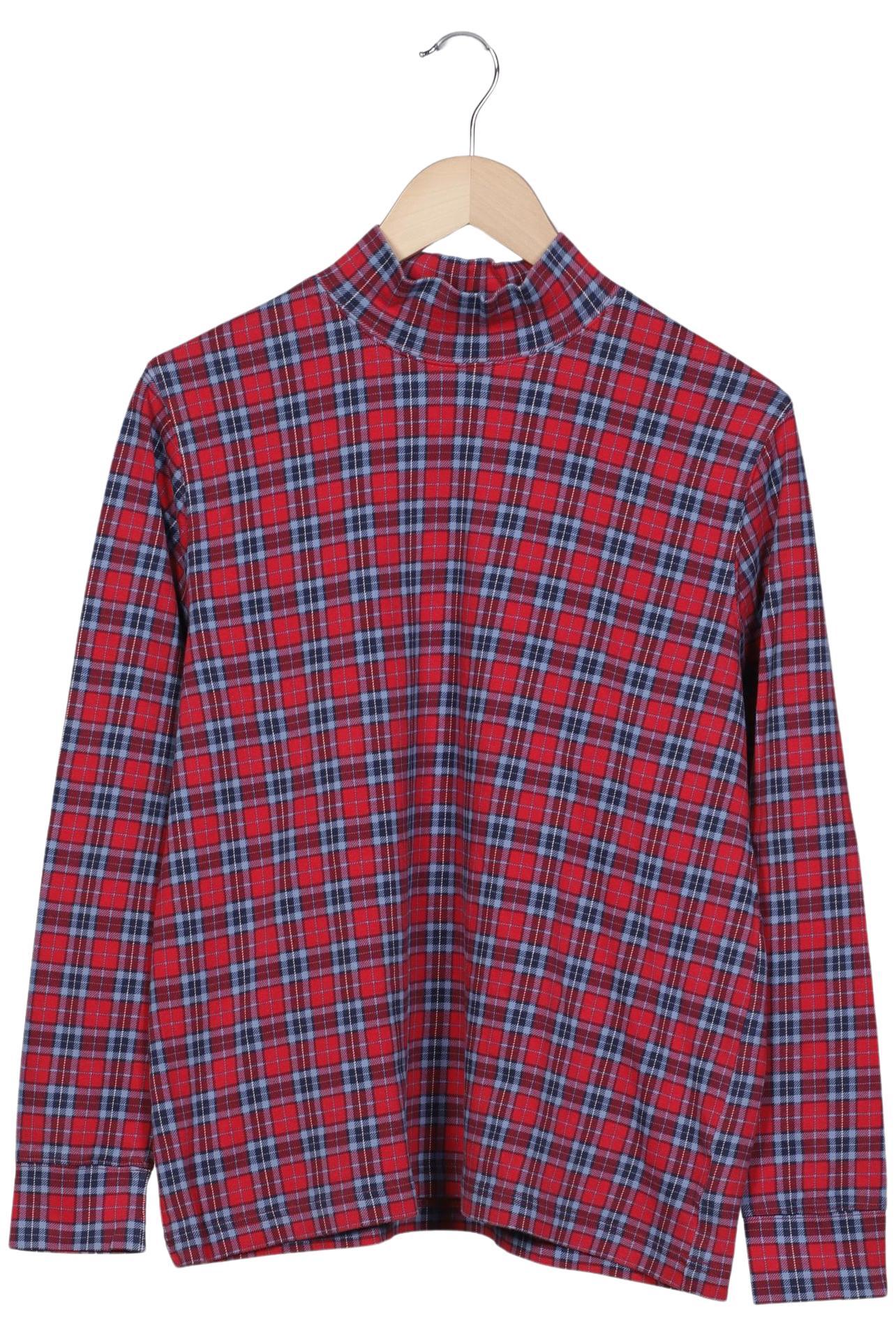 

Lands End Damen Langarmshirt, bordeaux, Gr. 42