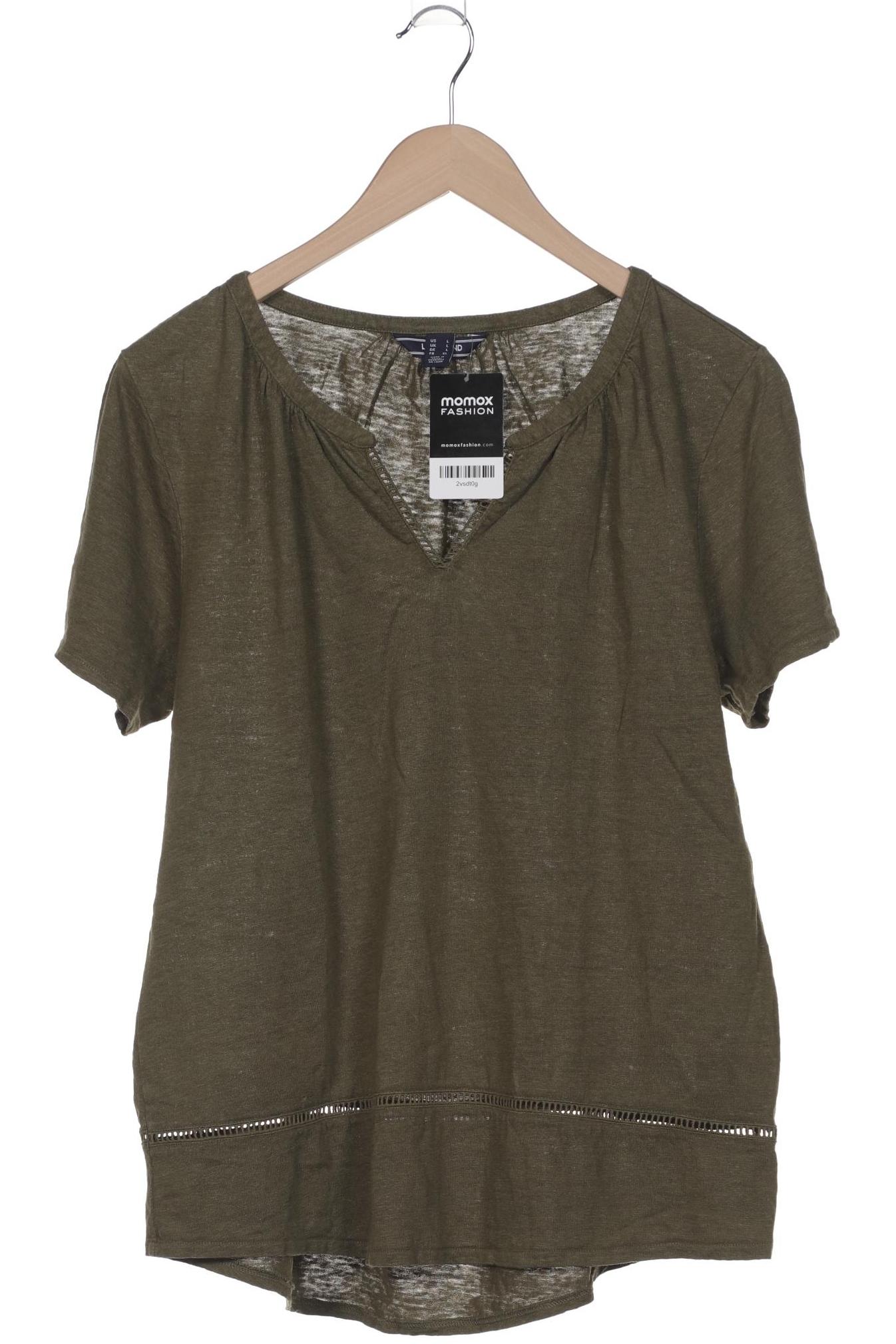 

Lands End Damen T-Shirt, grün, Gr. 42