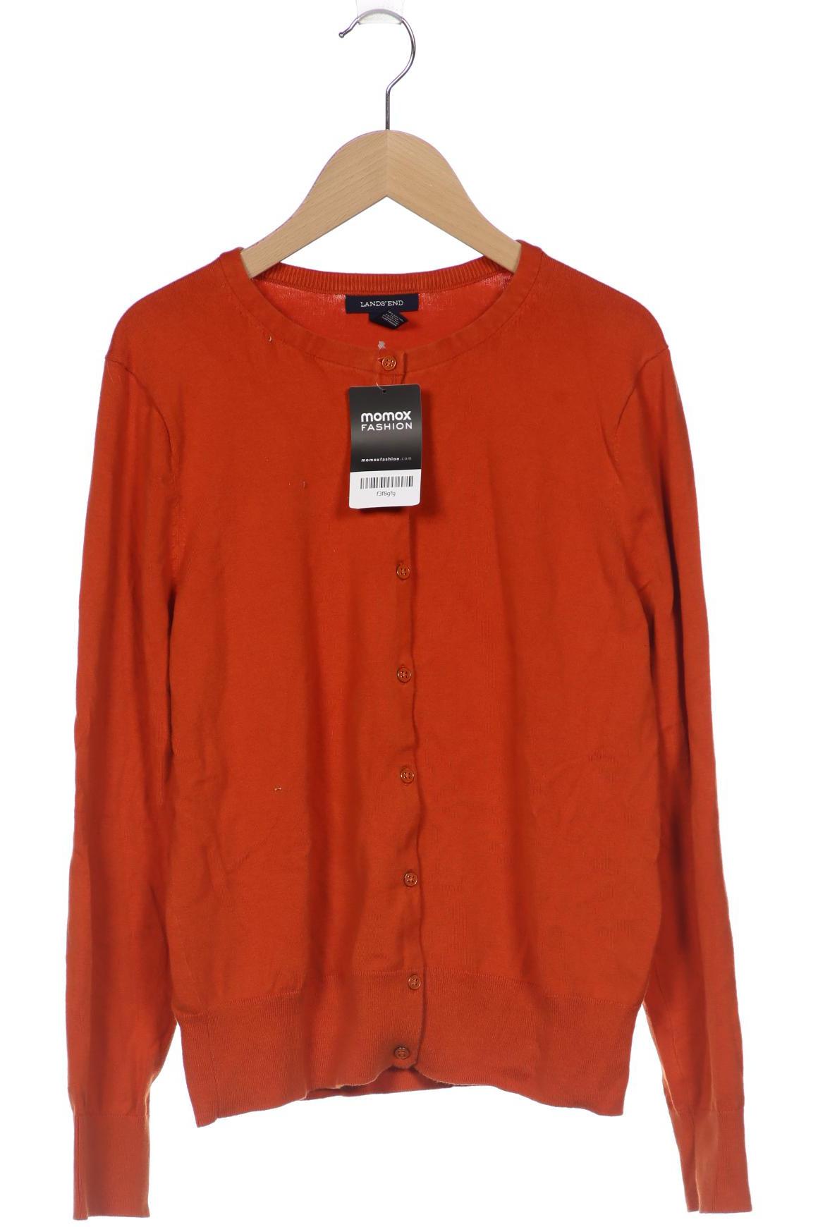 

Lands´End Damen Strickjacke, orange