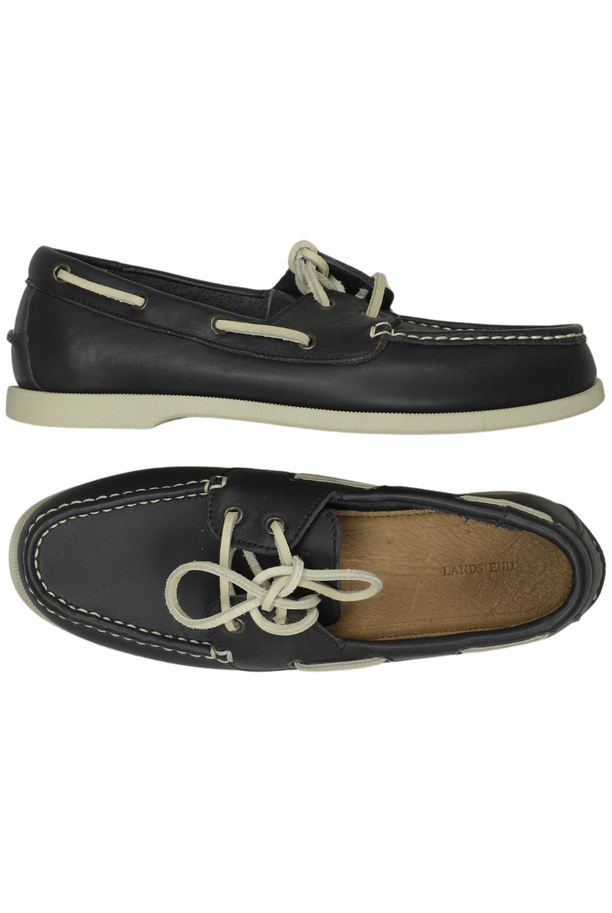 

Lands End Damen Halbschuh, marineblau, Gr. 41.5