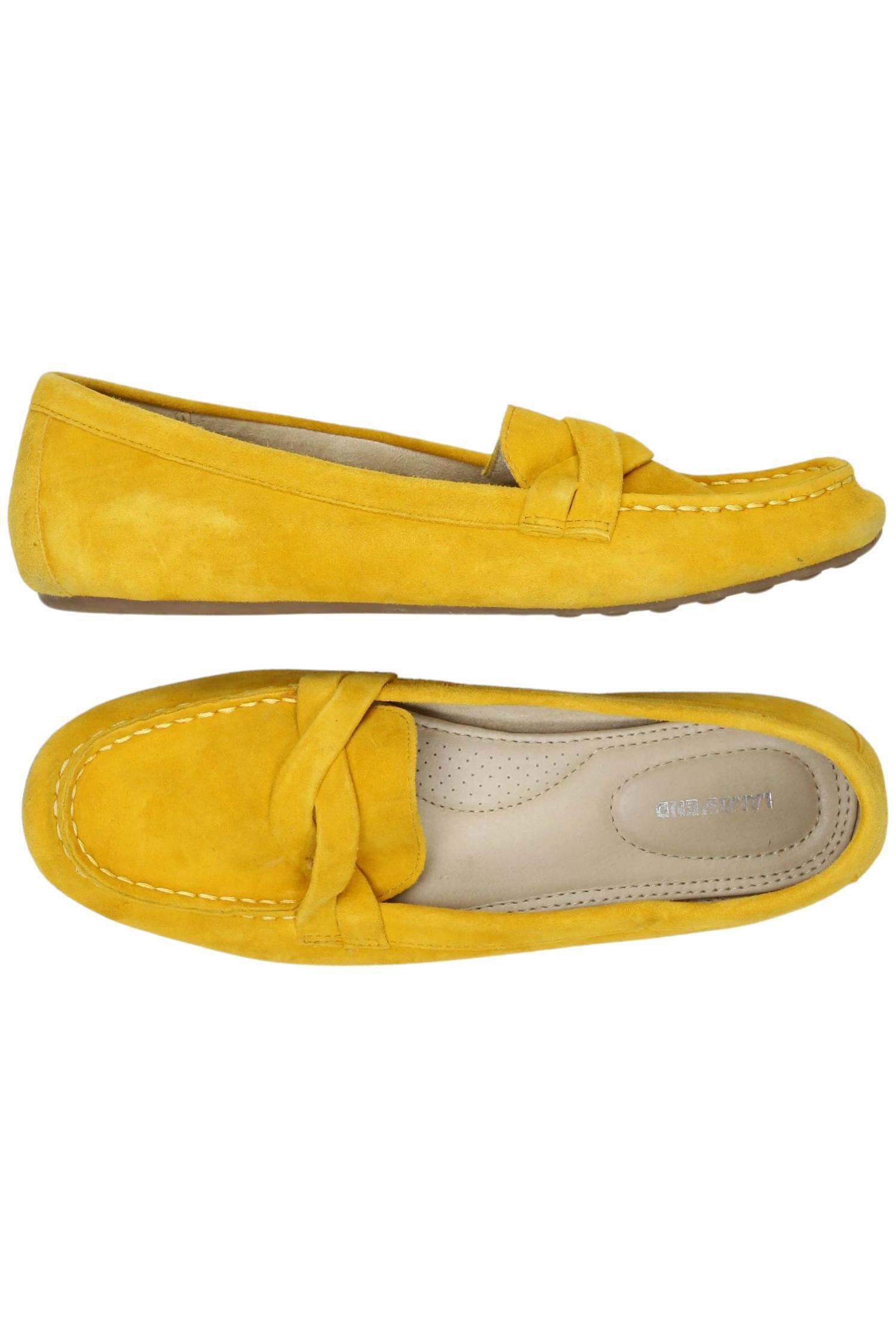 

Lands End Damen Halbschuh, gelb, Gr. 39