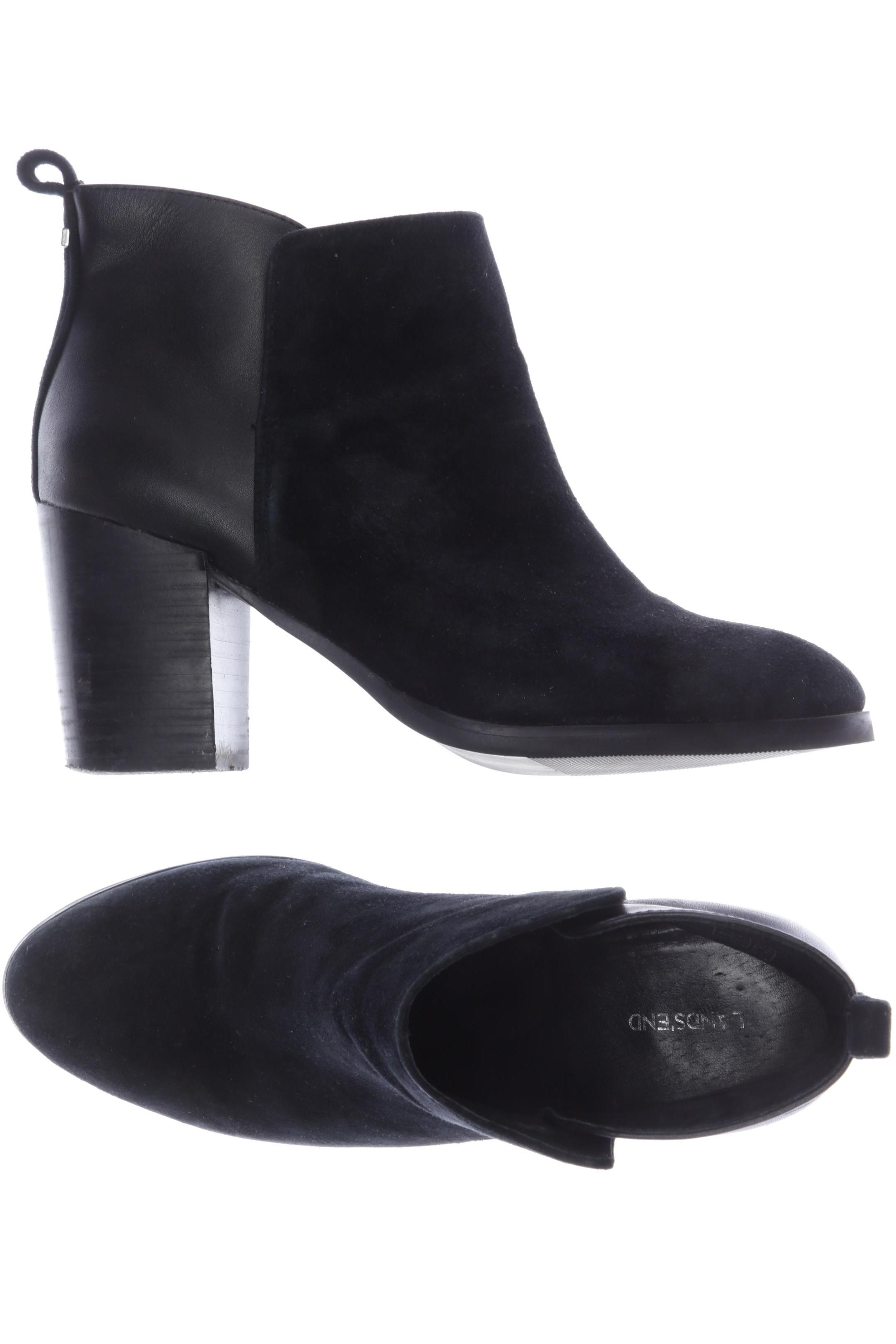 

Lands End Damen Stiefelette, schwarz, Gr. 7.5