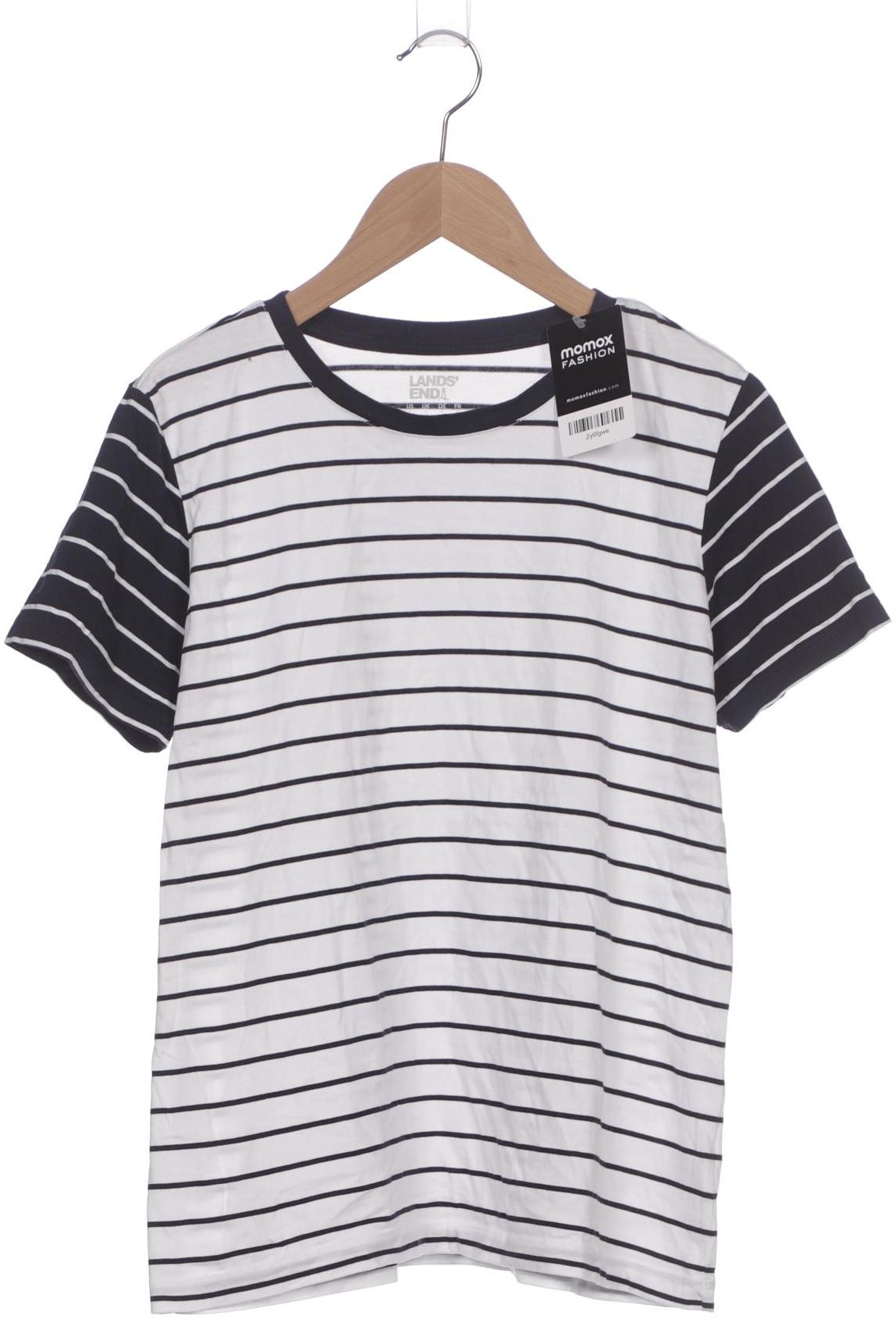 

Lands End Damen T-Shirt, weiß, Gr. 36