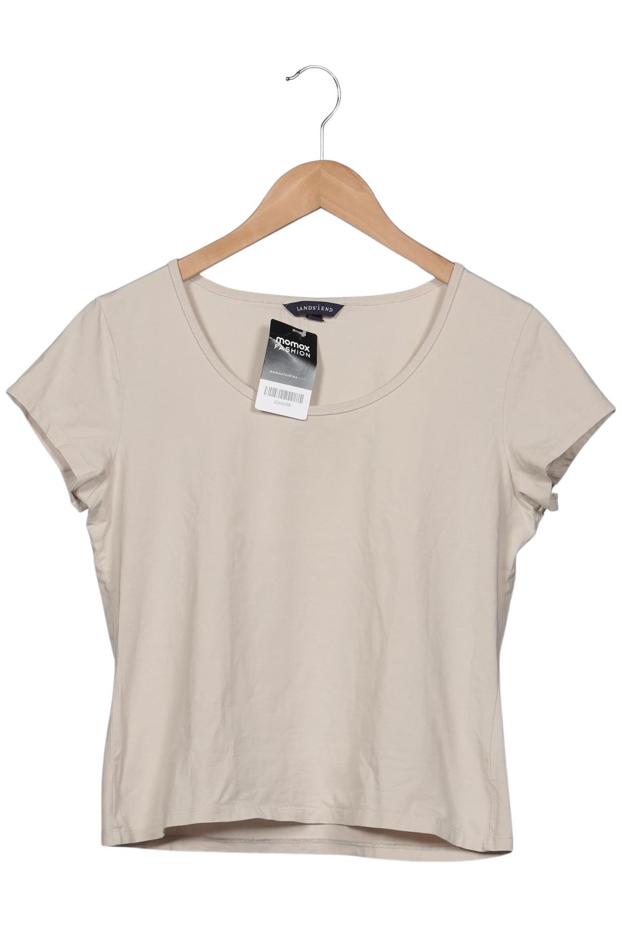 

Lands End Damen T-Shirt, beige, Gr. 38