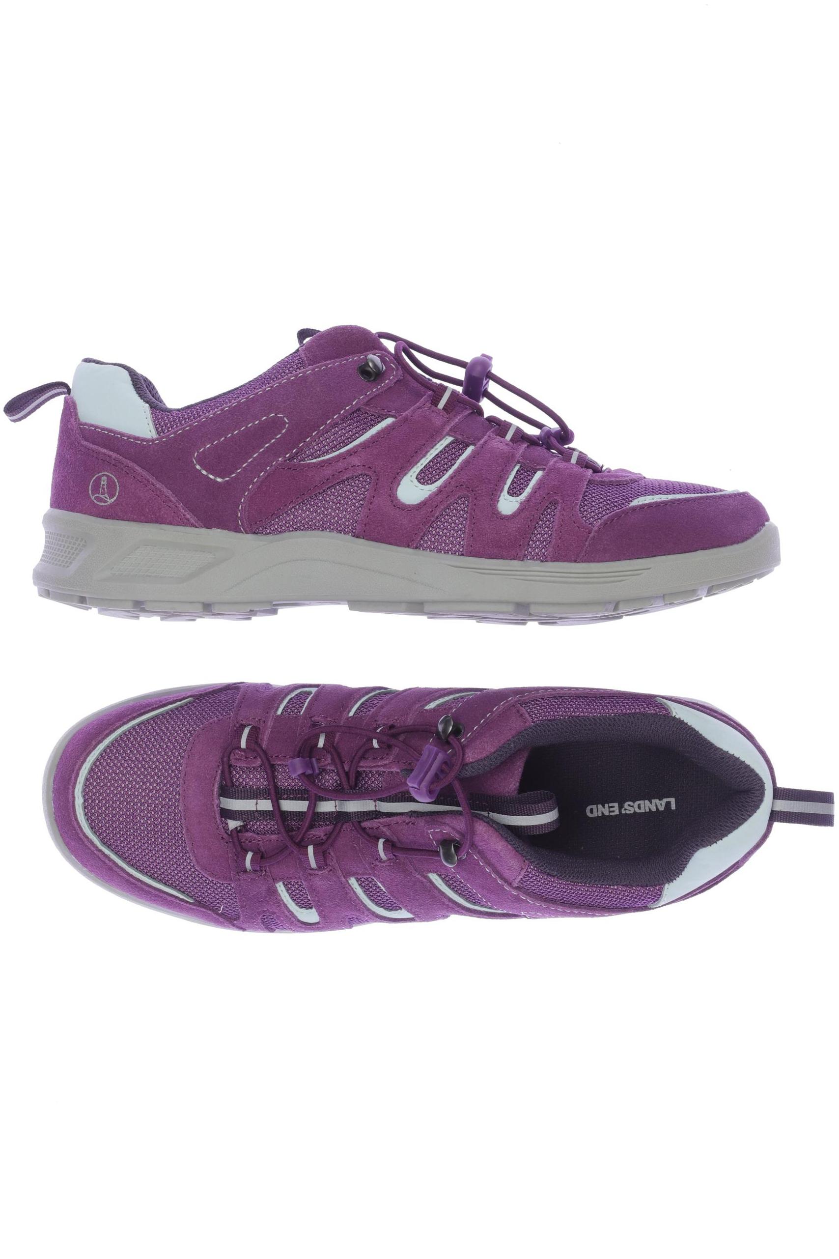 

Lands End Damen Sneakers, flieder, Gr. 40