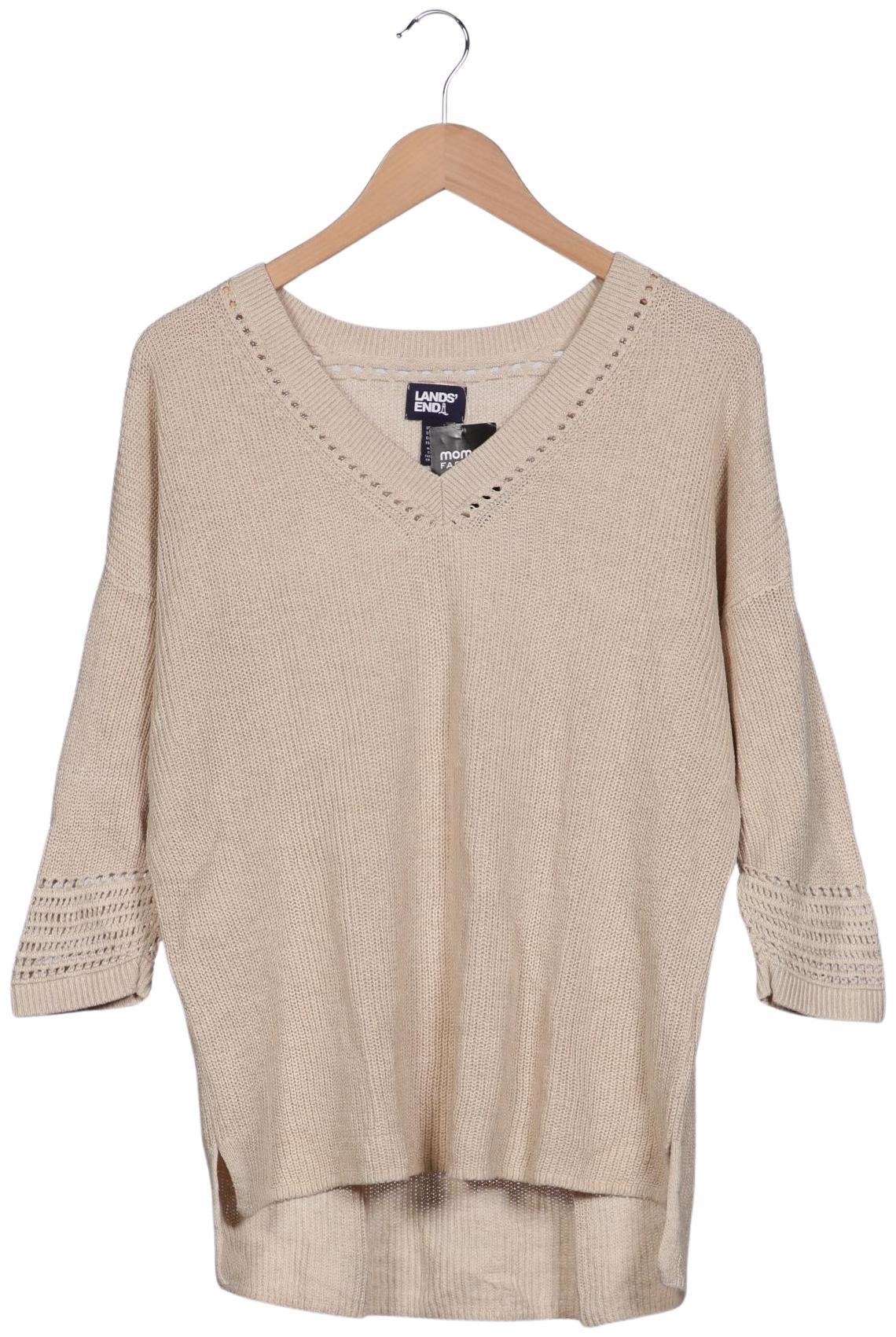 

Lands End Damen Pullover, beige, Gr. 42