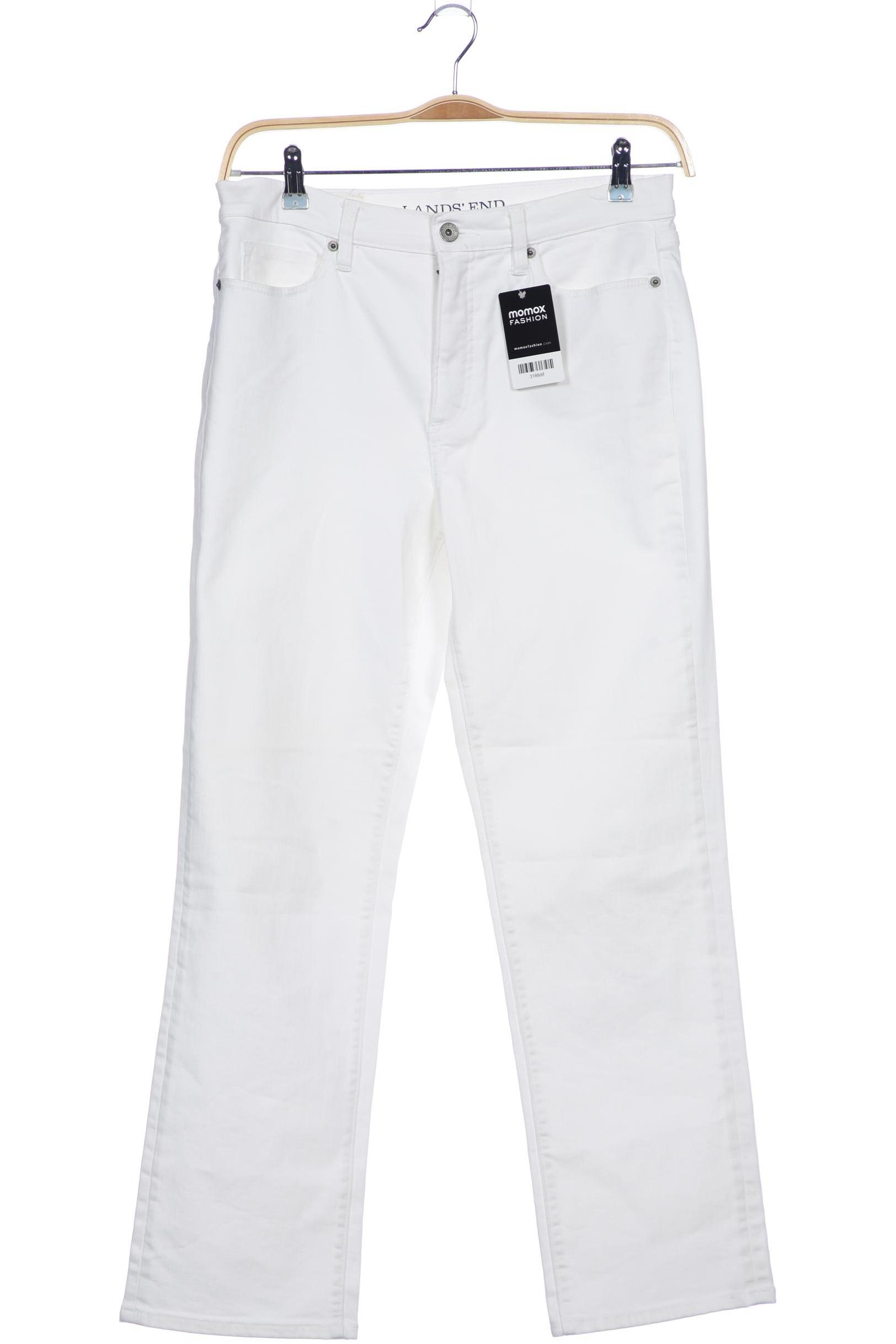 

Lands End Damen Jeans, weiß, Gr. 40