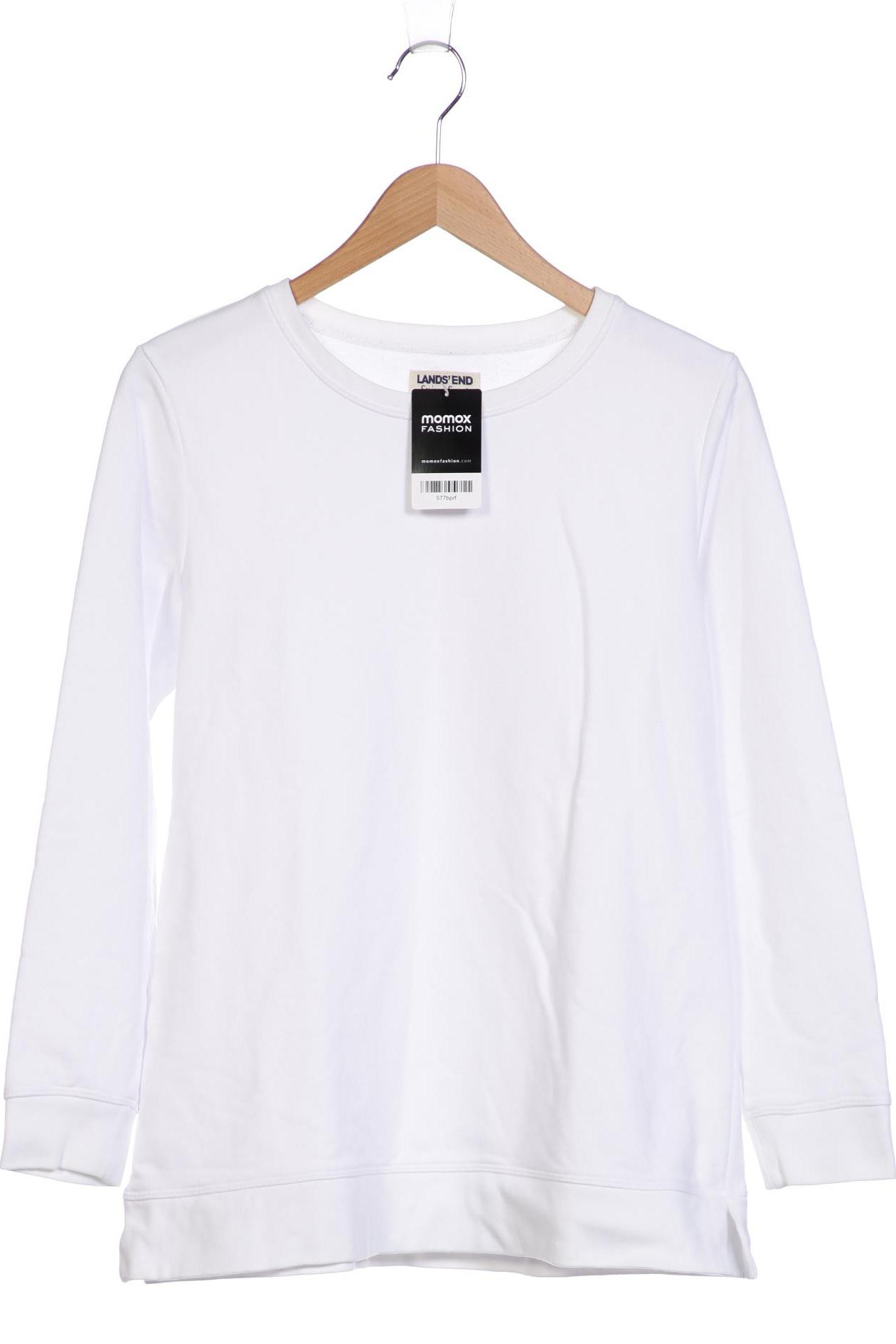 

Lands End Damen Sweatshirt, weiß, Gr. 38