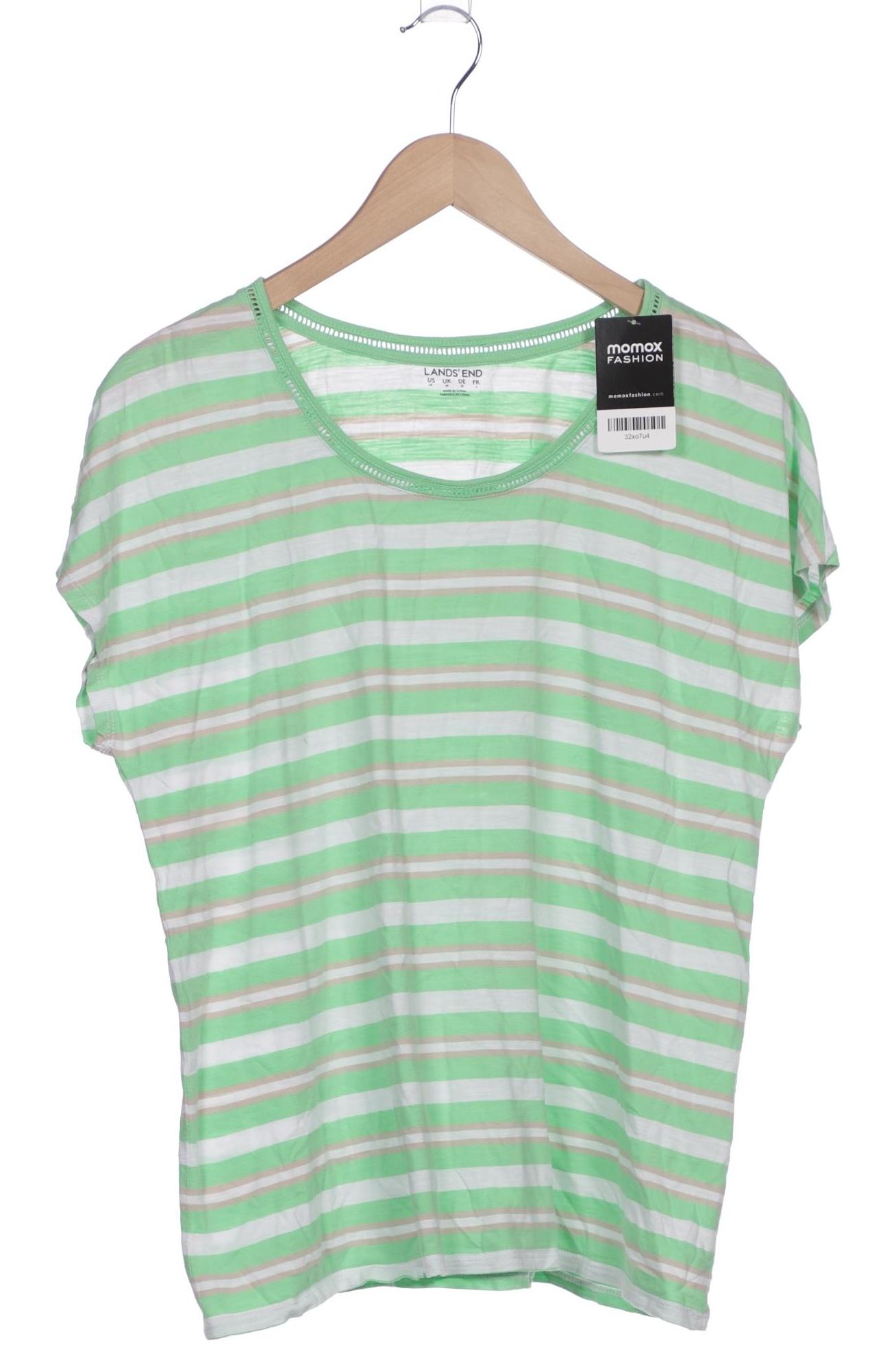 

Lands End Damen T-Shirt, hellgrün, Gr. 38