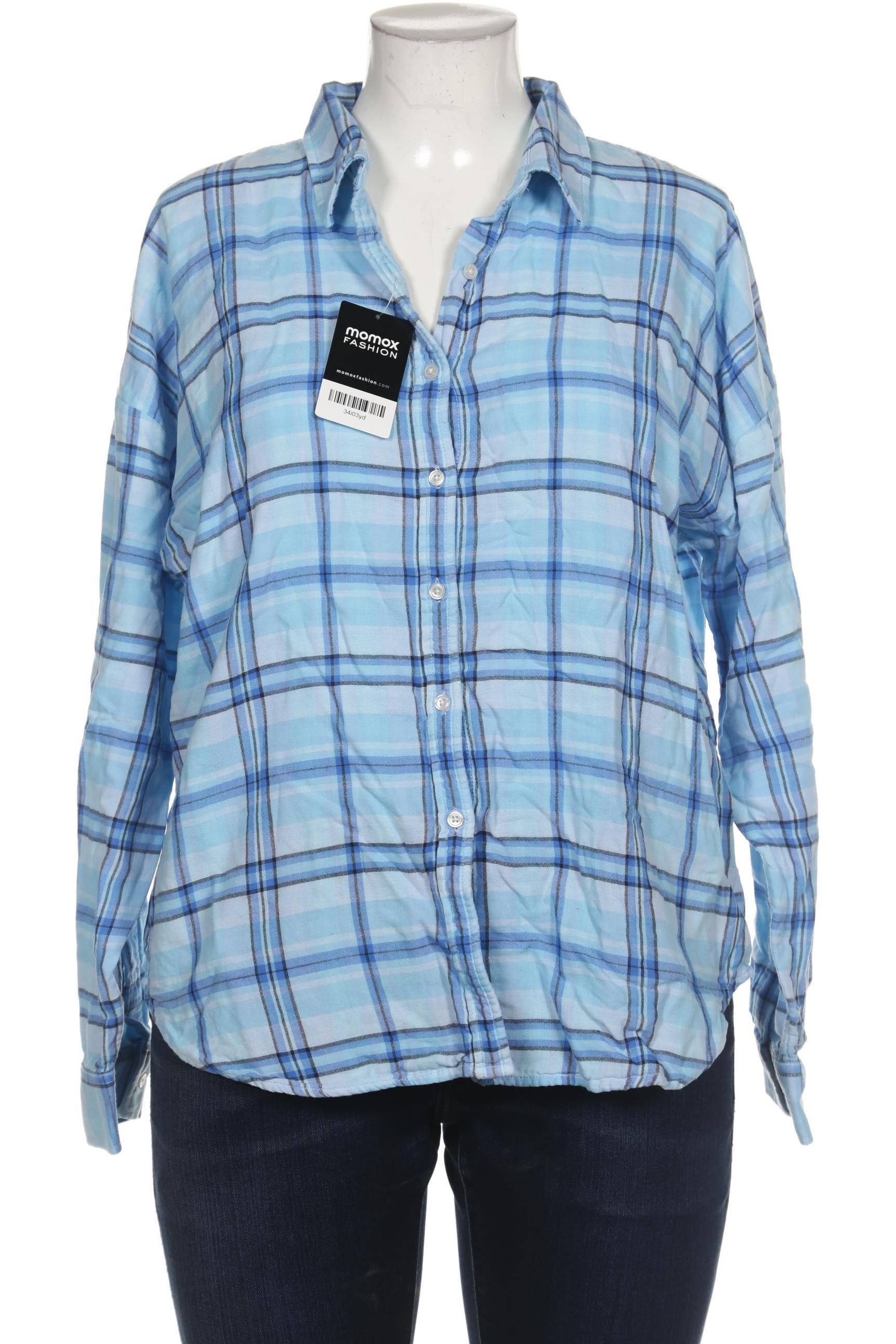 

Lands End Damen Bluse, blau, Gr. 44