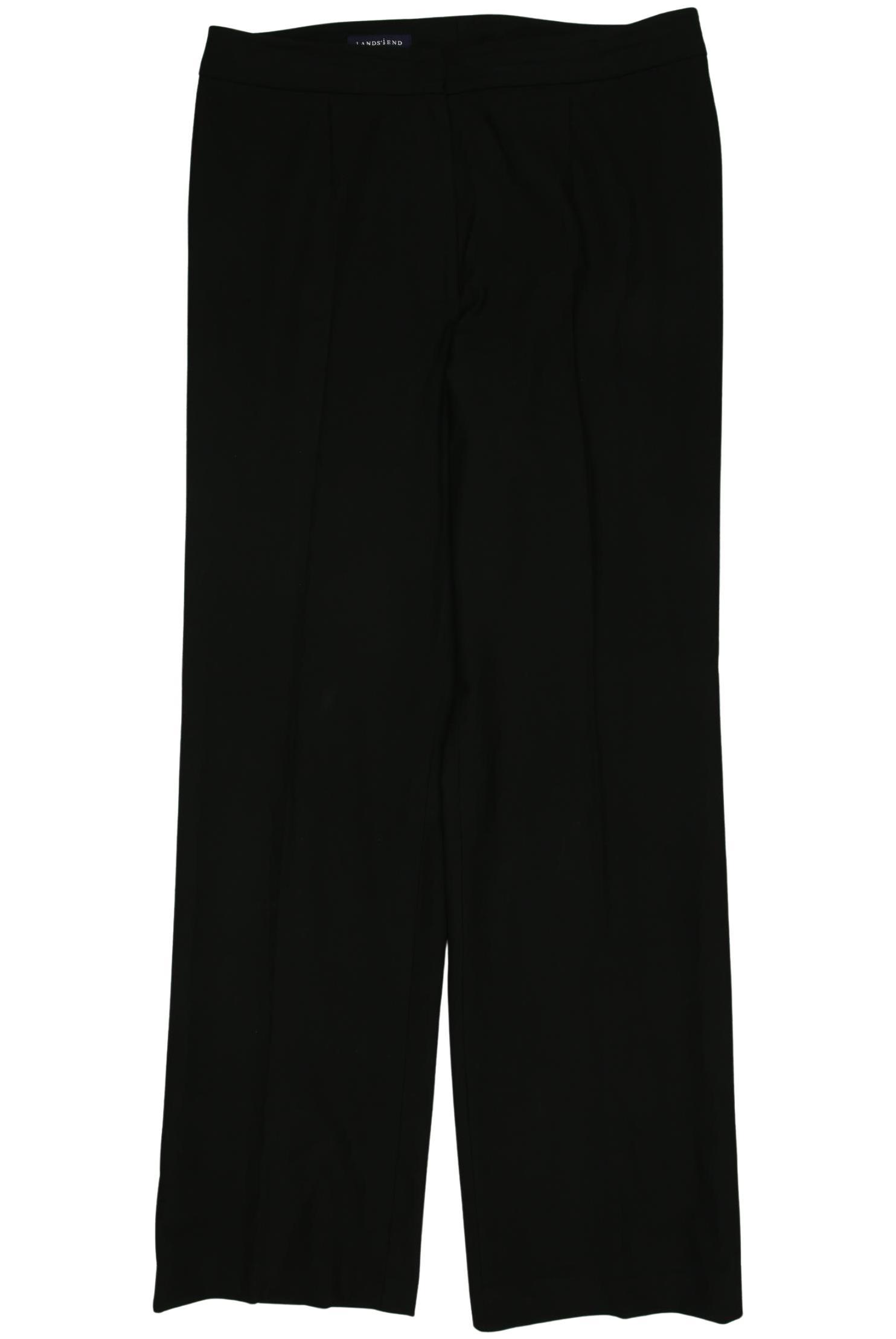 

Lands End Damen Stoffhose, schwarz, Gr. 12