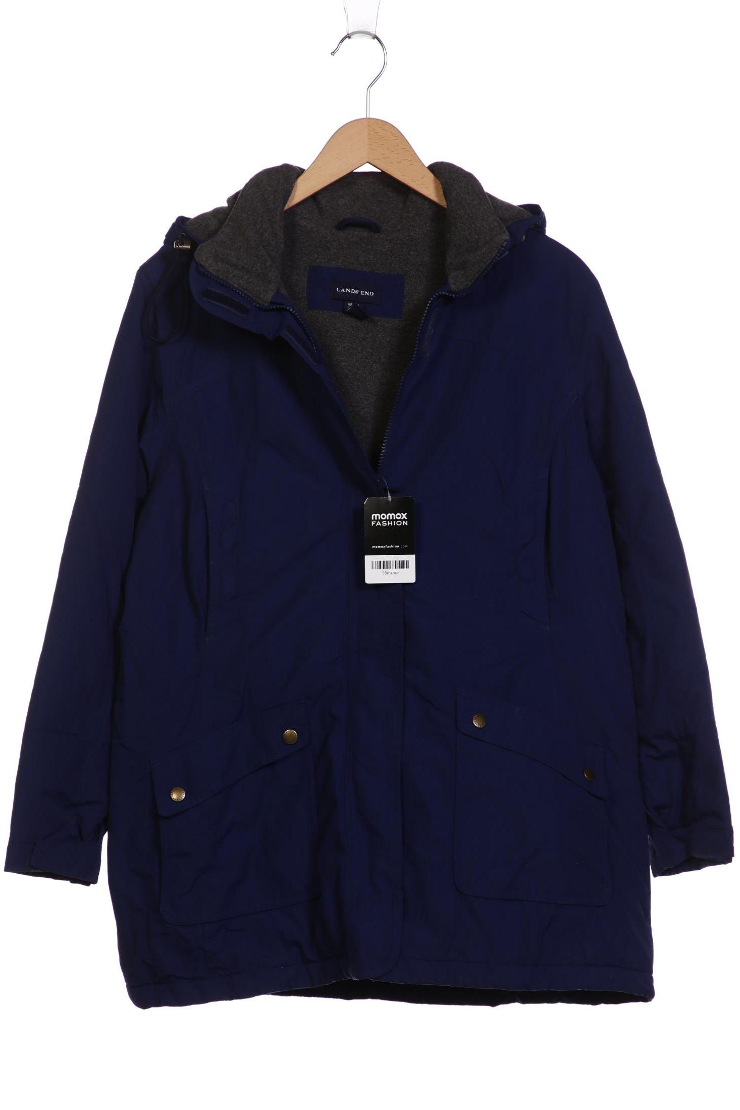 

Lands End Damen Mantel, blau, Gr. 42