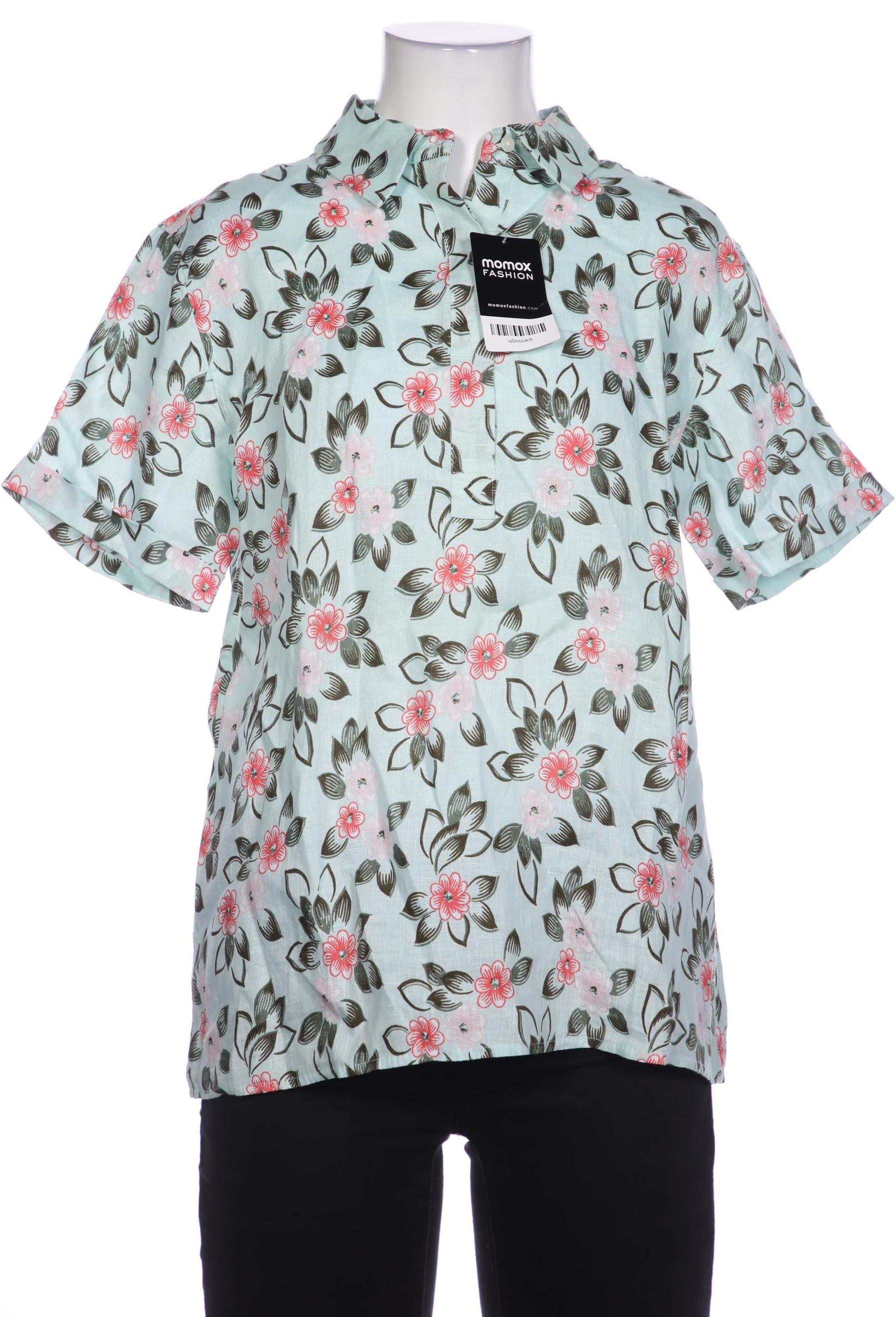 

Lands End Damen Bluse, türkis, Gr. 36
