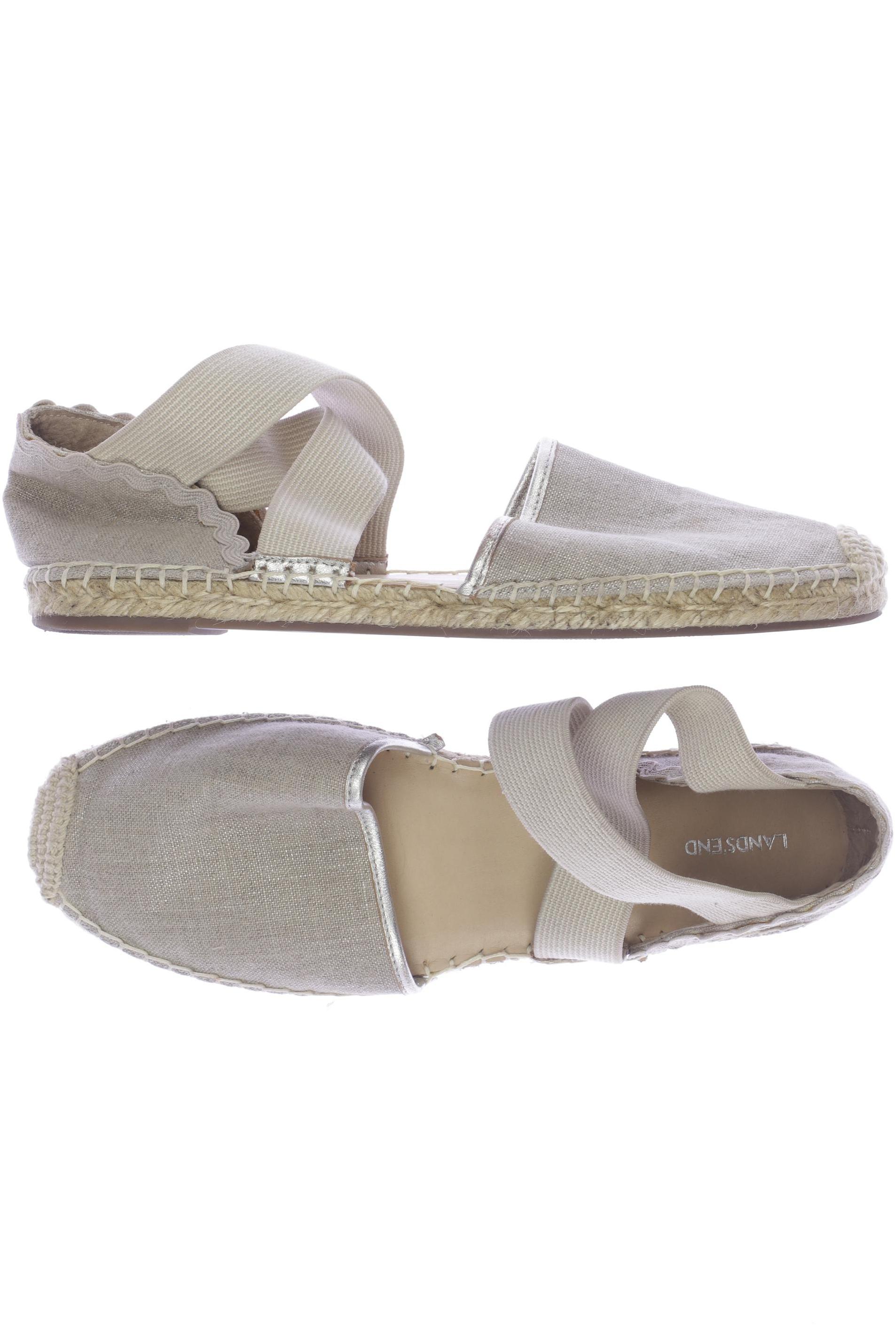 

Lands End Damen Halbschuh, beige