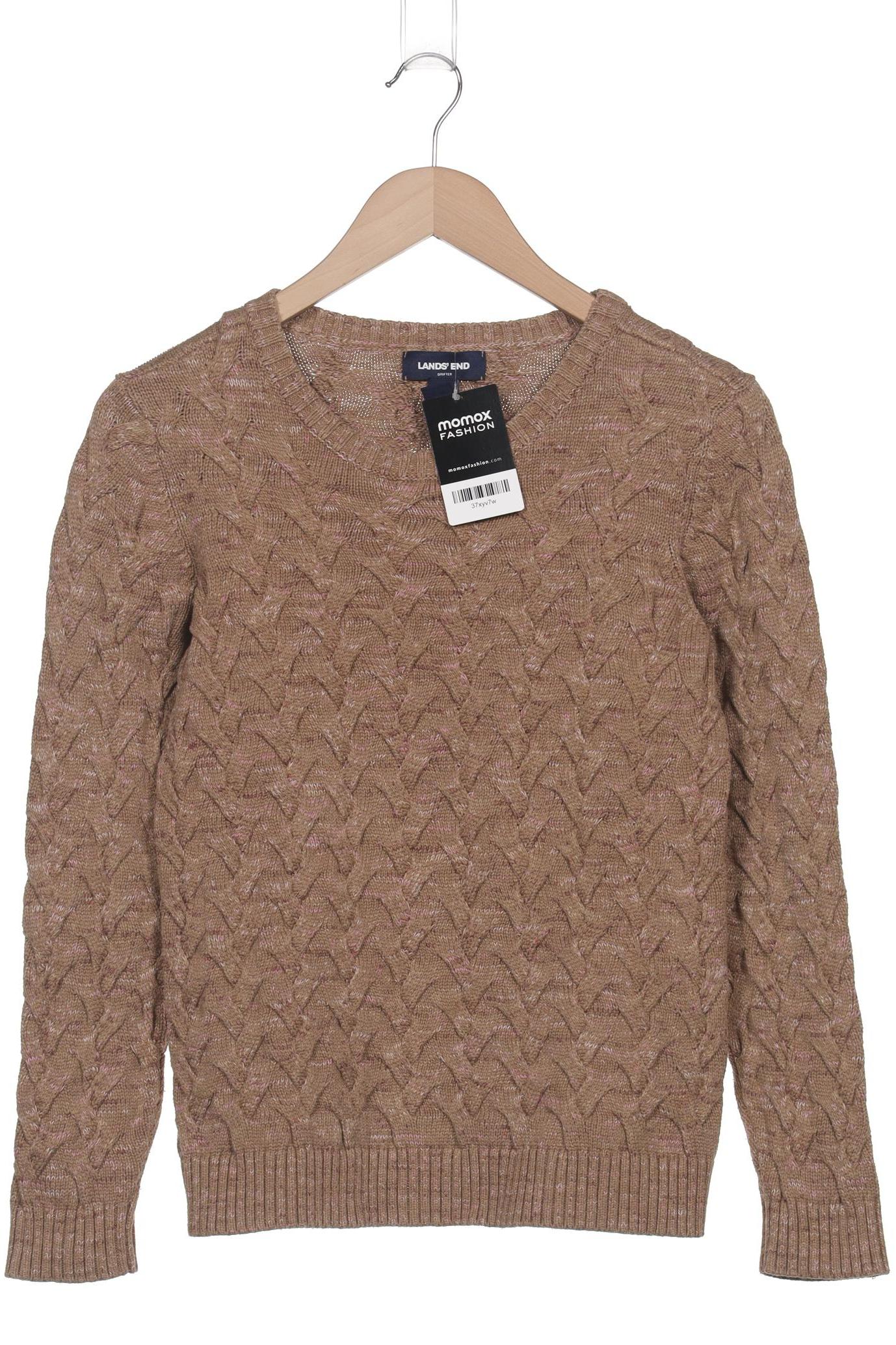 

Lands End Damen Pullover, braun, Gr. 36