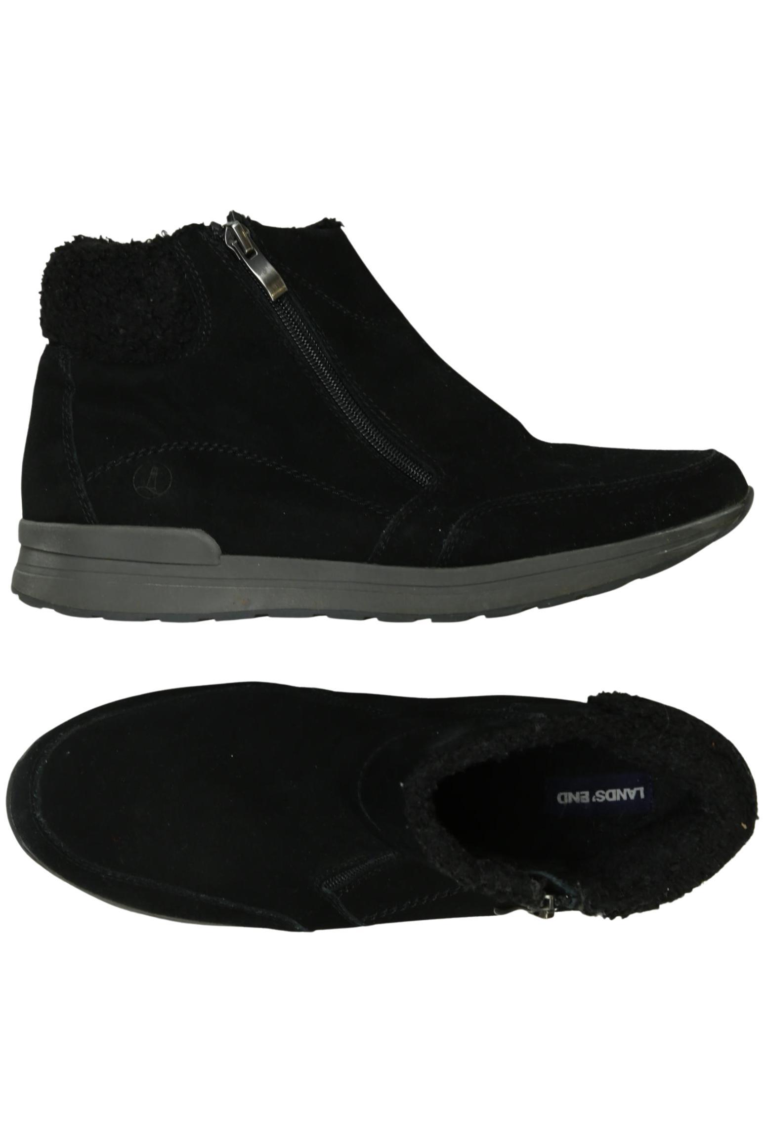 

Lands End Damen Stiefelette, schwarz, Gr. 41.5