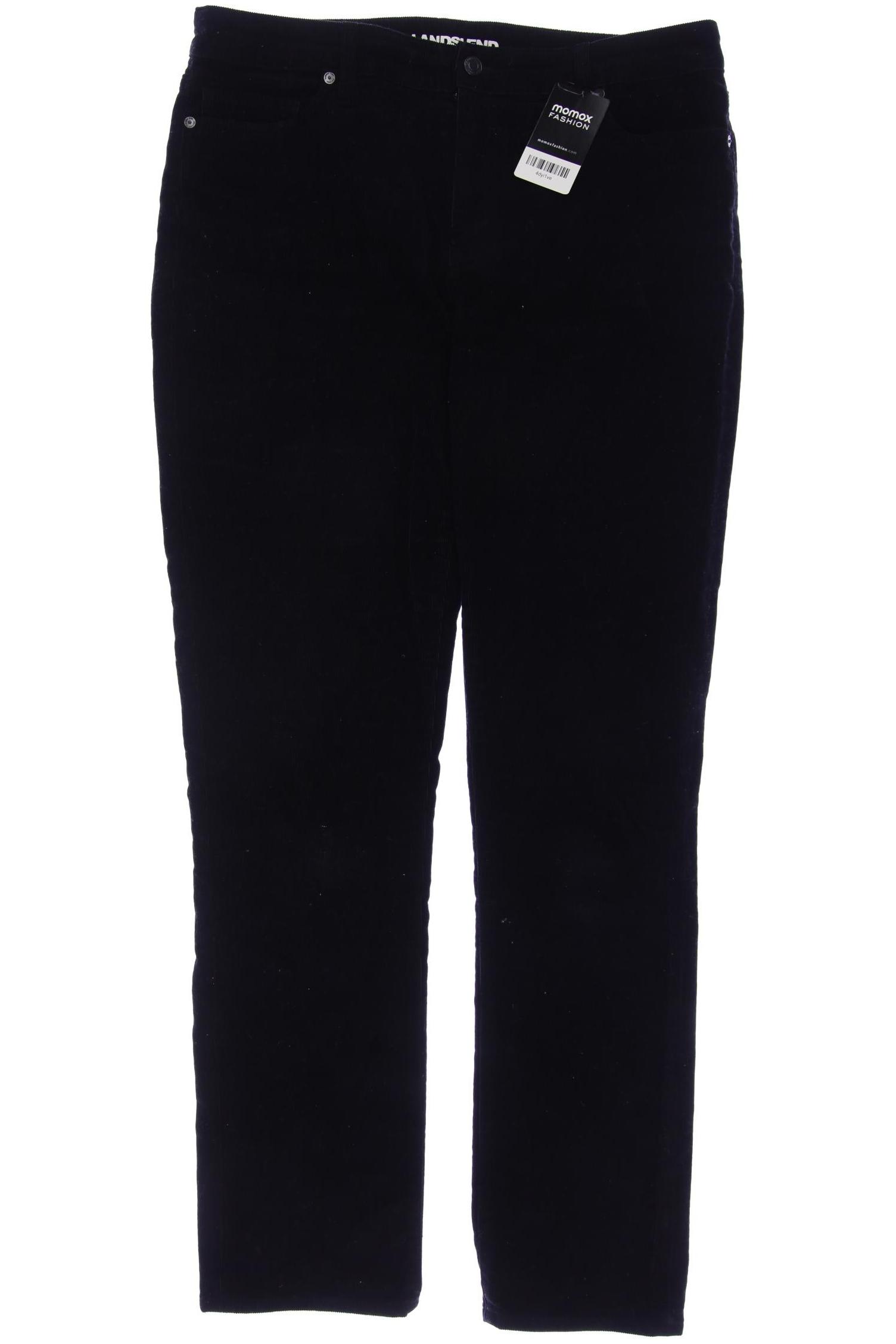 

Lands End Damen Stoffhose, schwarz, Gr. 42