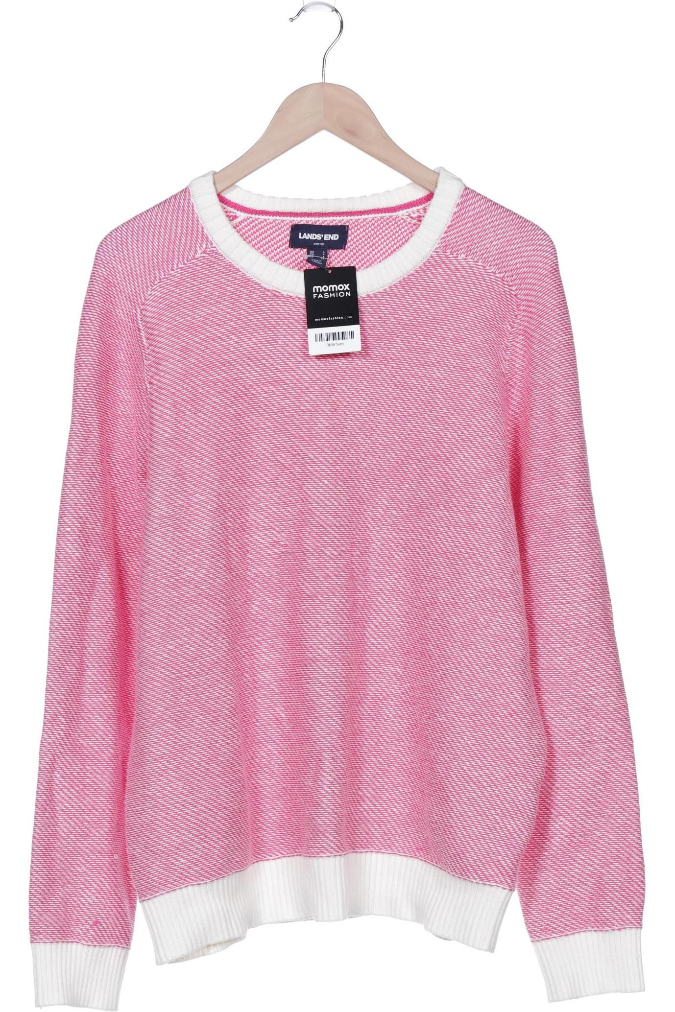 

Lands End Damen Pullover, pink, Gr. 42