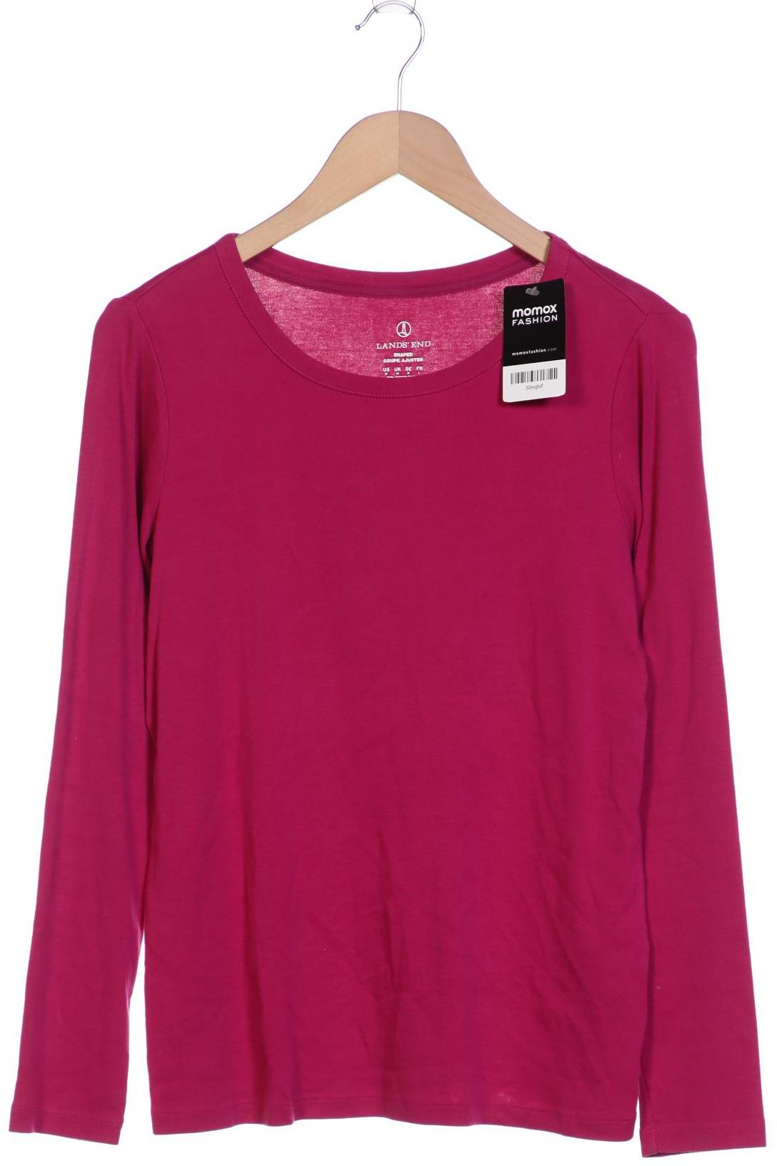 

Lands End Damen Langarmshirt, pink, Gr. 38
