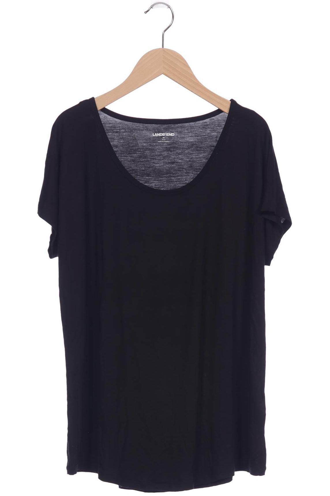 

Lands End Damen T-Shirt, schwarz, Gr. 38