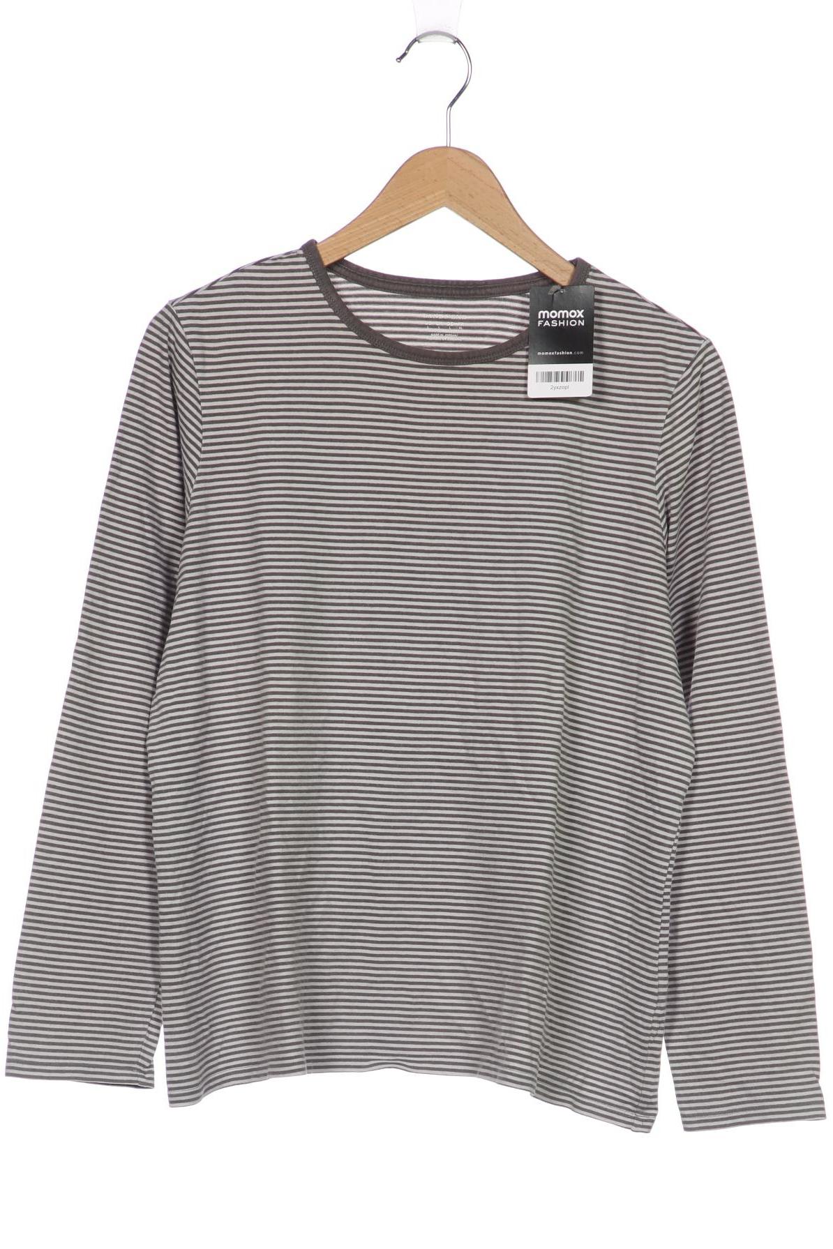 

Lands End Damen Langarmshirt, grau
