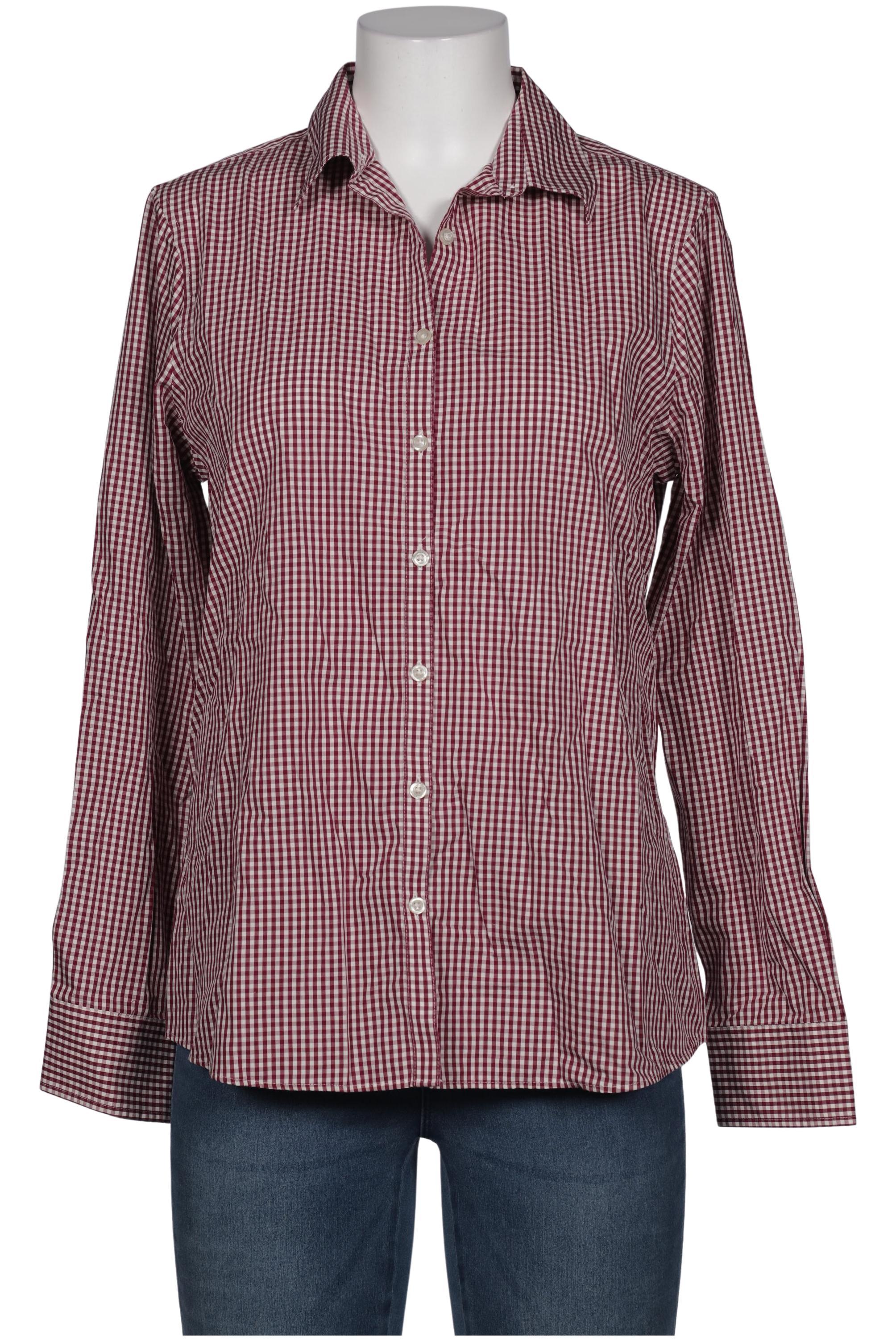 

Lands End Damen Bluse, bordeaux, Gr. 42