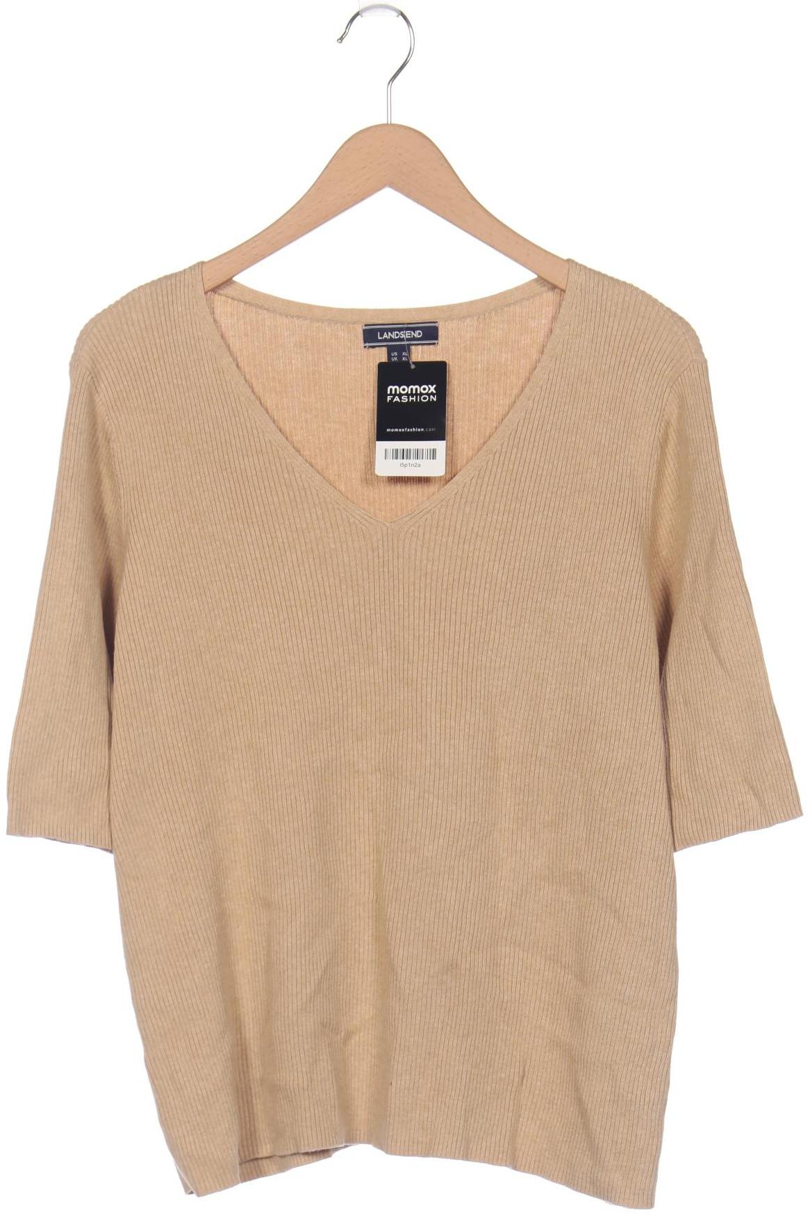 

Lands End Damen Pullover, beige, Gr. 44