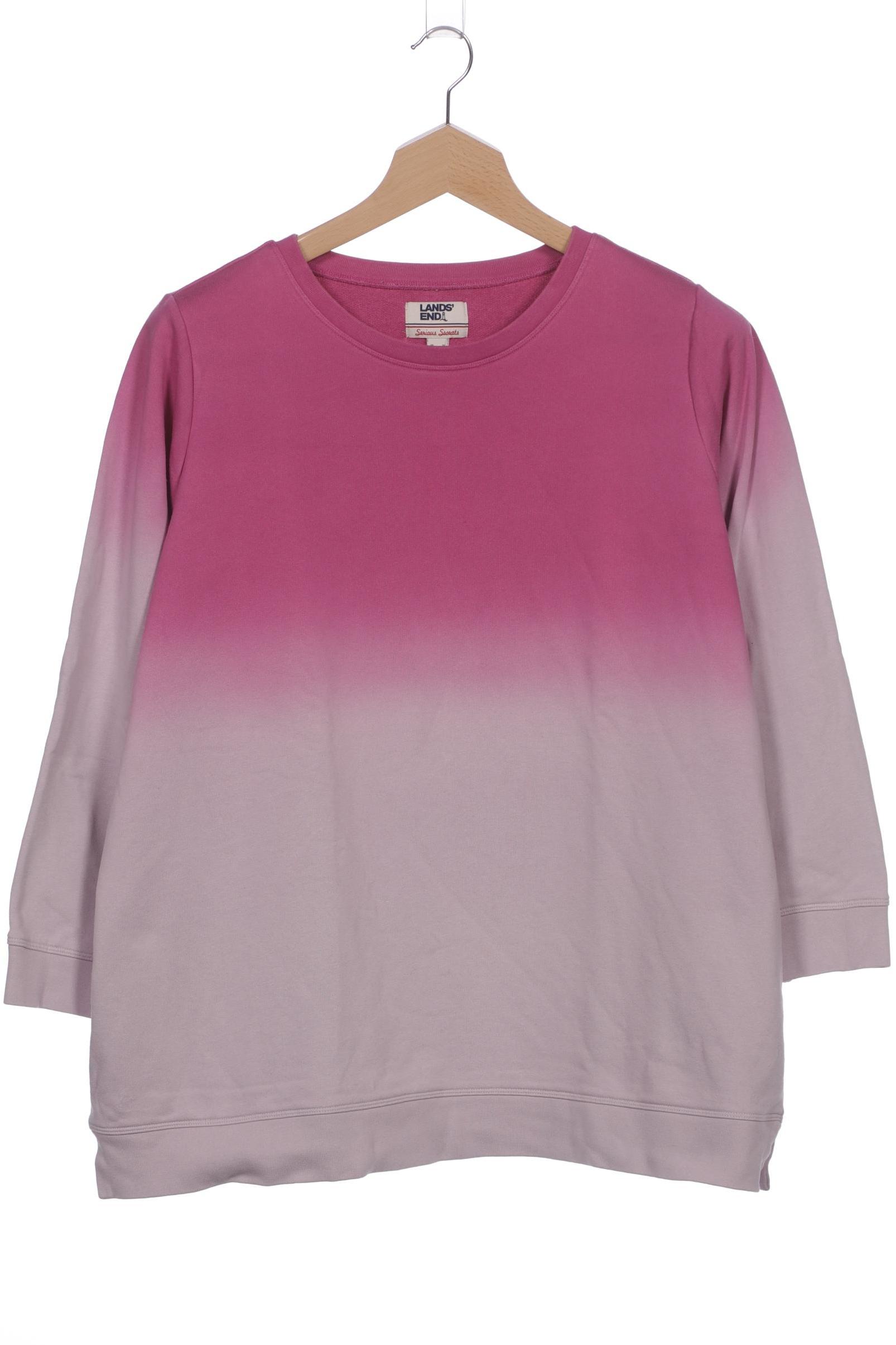 

Lands End Damen Sweatshirt, pink, Gr. 52
