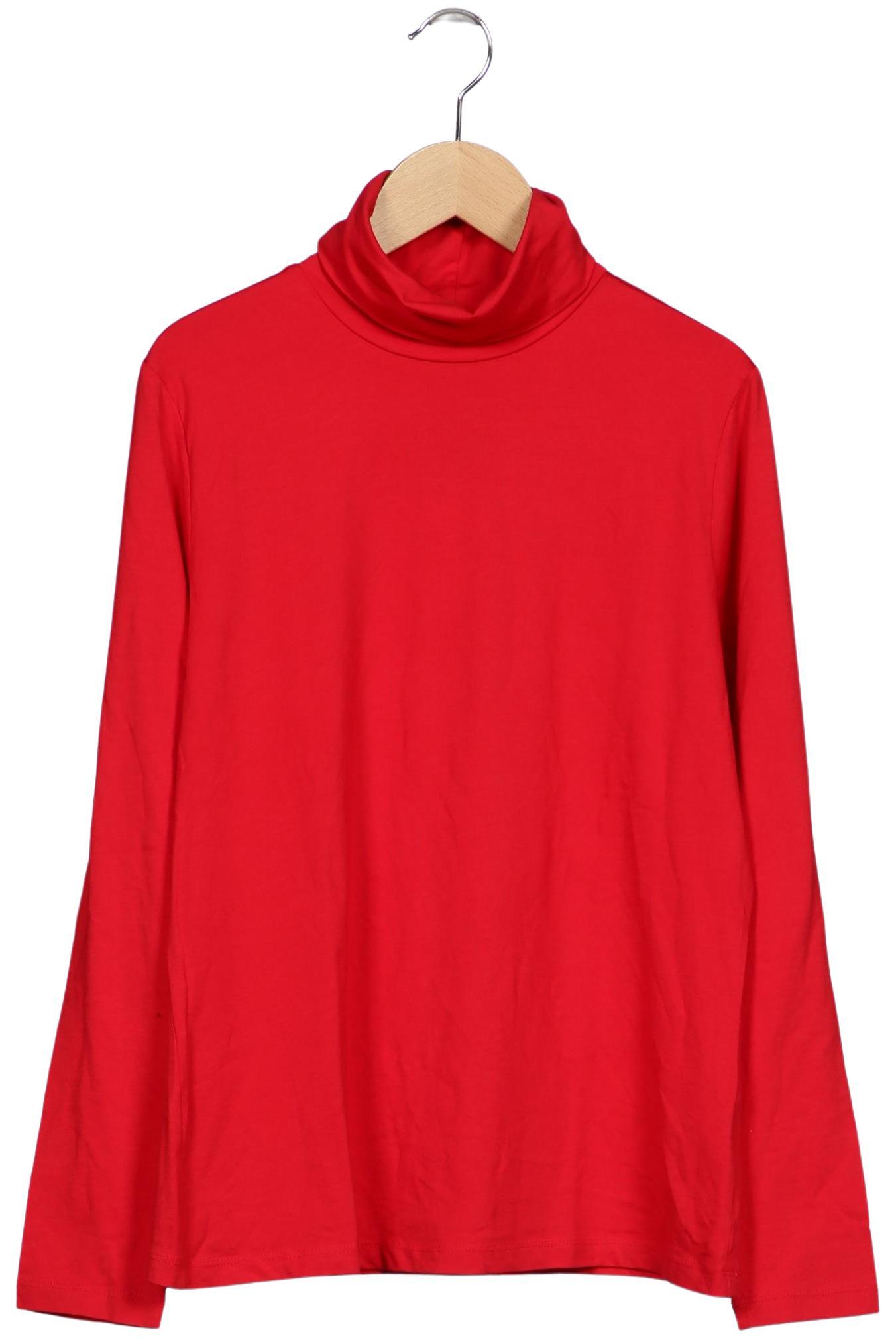 

Lands End Damen Langarmshirt, rot, Gr. 38