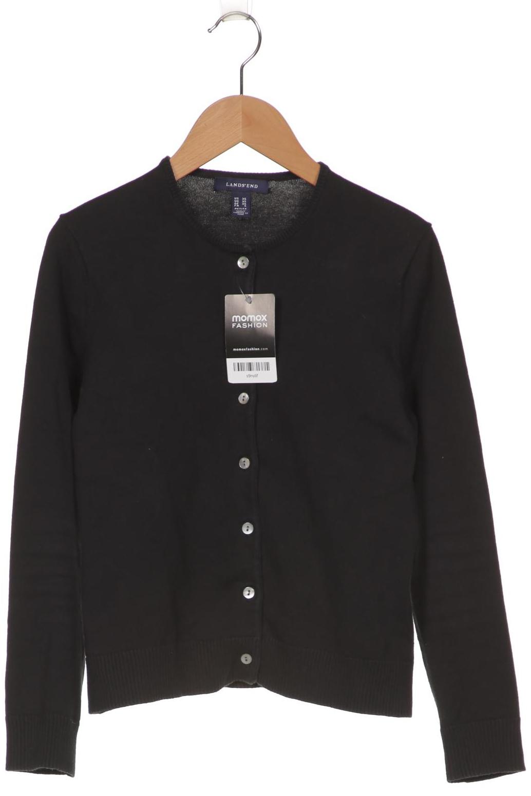 

Lands´End Damen Strickjacke, schwarz