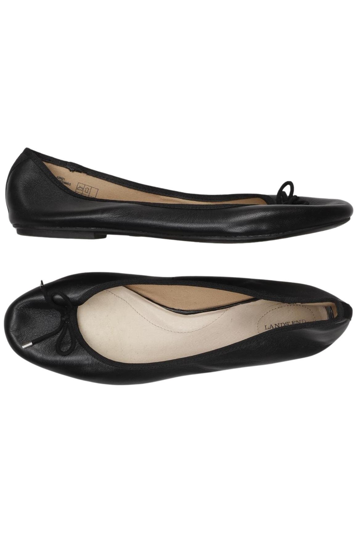 

Lands End Damen Ballerinas, schwarz, Gr. 40