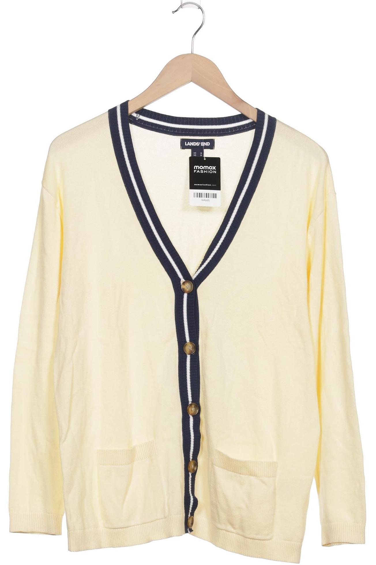 

Lands End Damen Strickjacke, gelb, Gr. 38