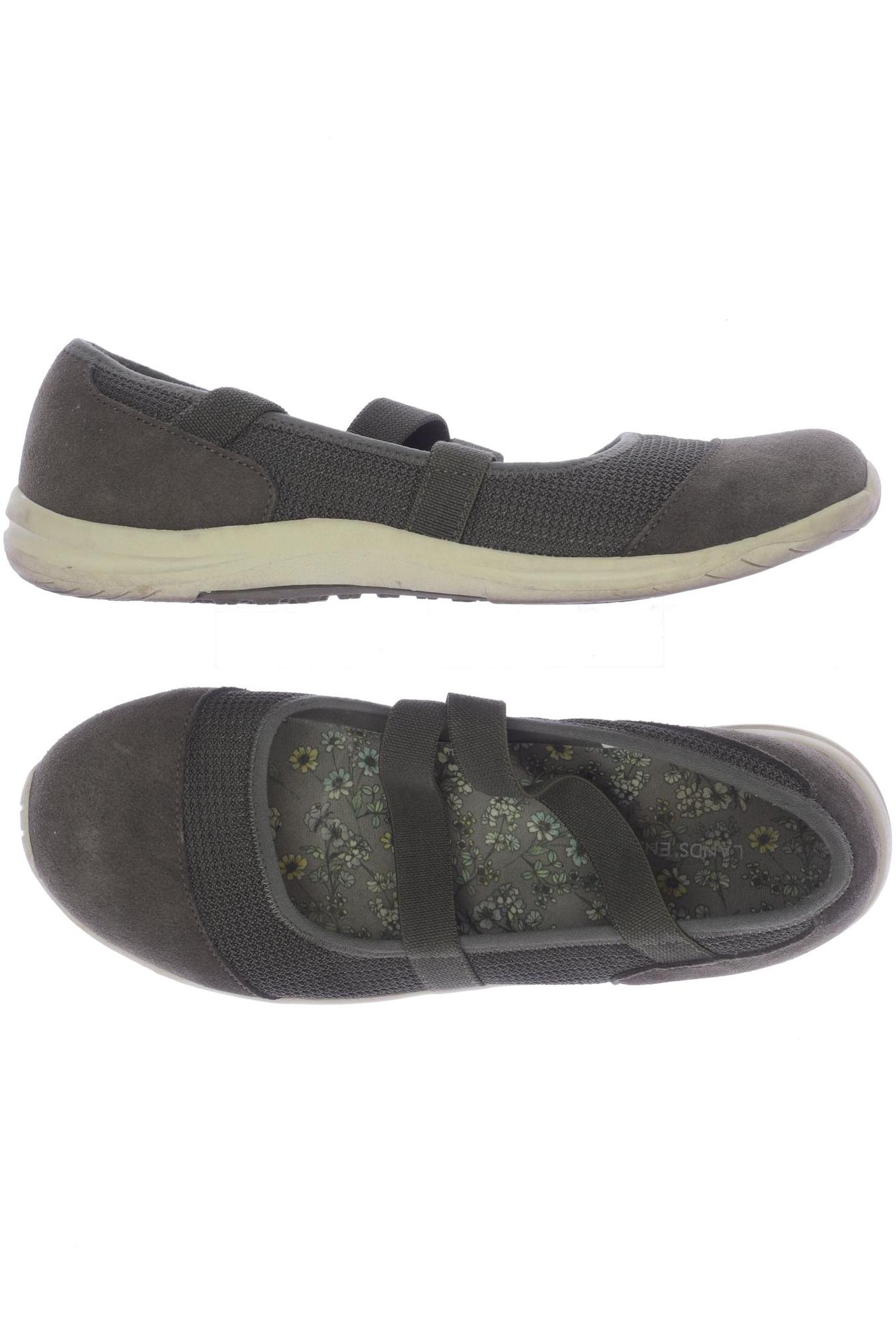 

Lands End Damen Ballerinas, grün, Gr. 41